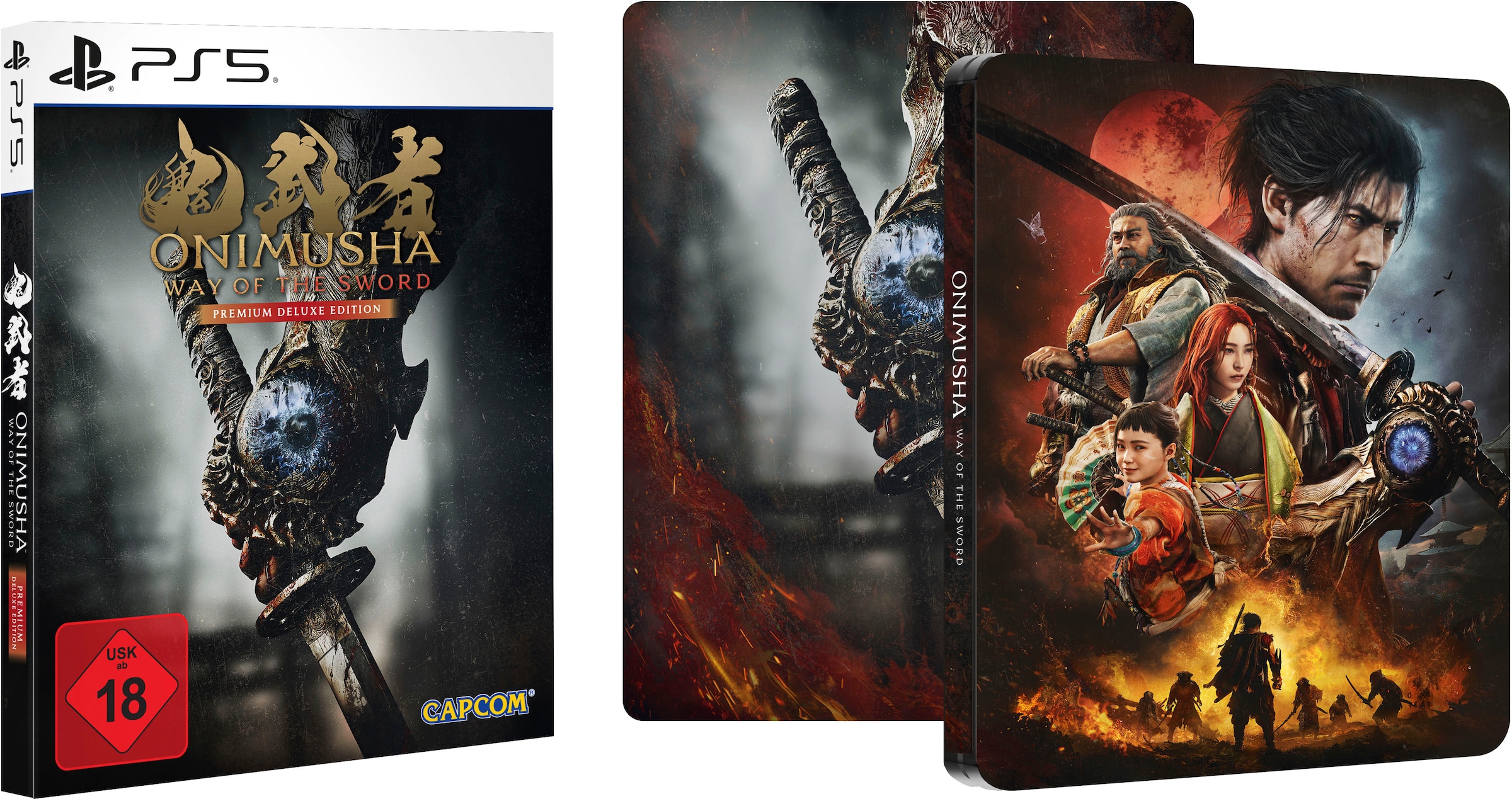 Capcom Spielesoftware »PS5 Onimusha Way of the Sword Deluxe Edition (Steelbook)« PlayStation 5