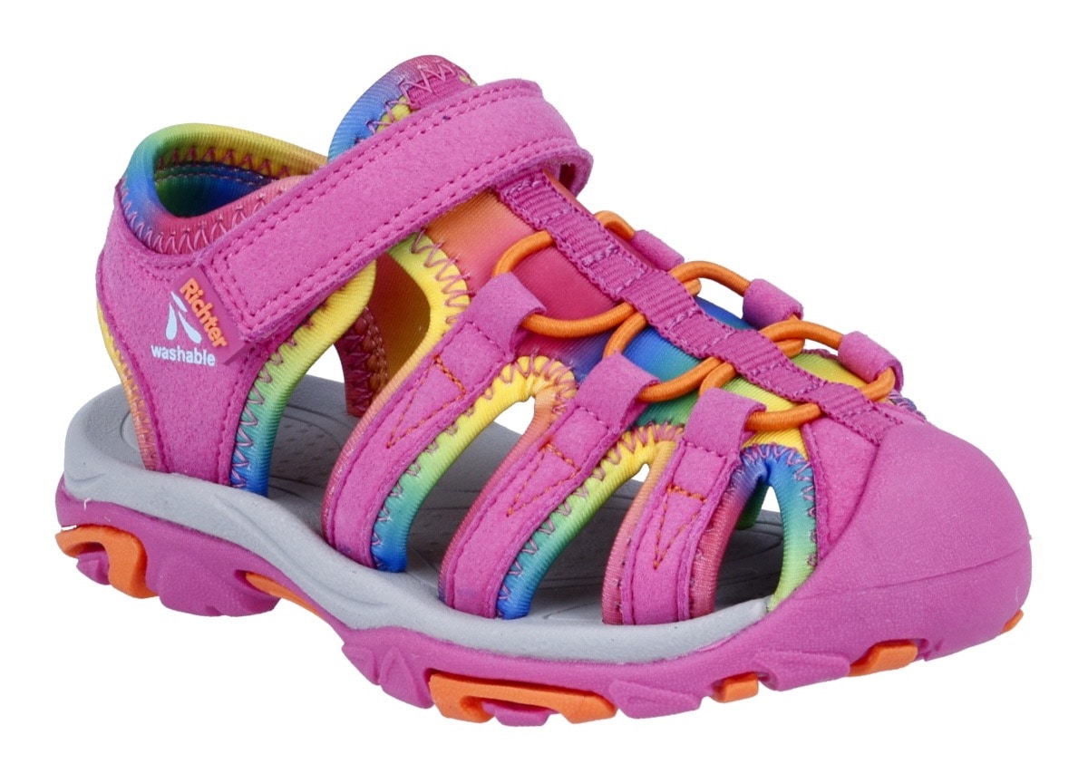 Richter Sandale »Boulder«  Sommerschuh, Riemchensandale, Größenschablone zum Download, mit WMS