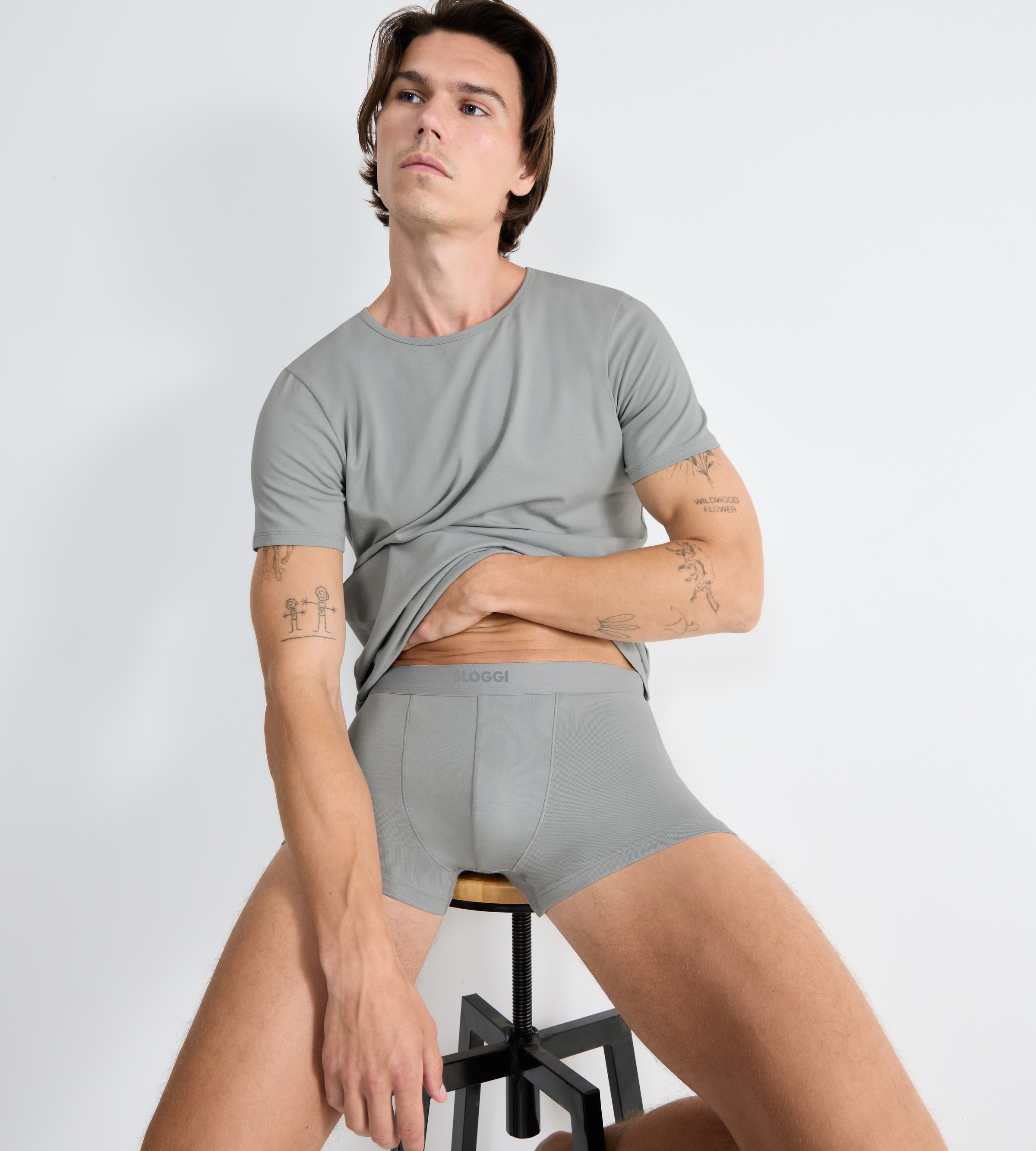 sloggi Retro Pants »men EVER Ease Hipster 2P«, (2 St.), Temperaturausgleichend