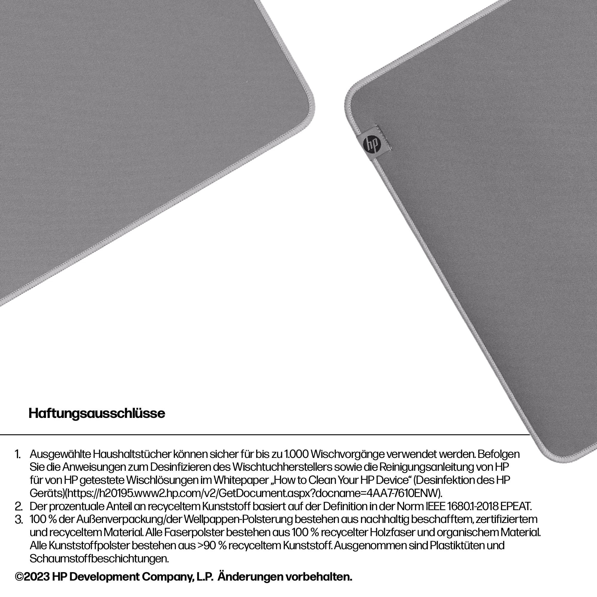 HP Mauspad »200 Desinfizierbar«