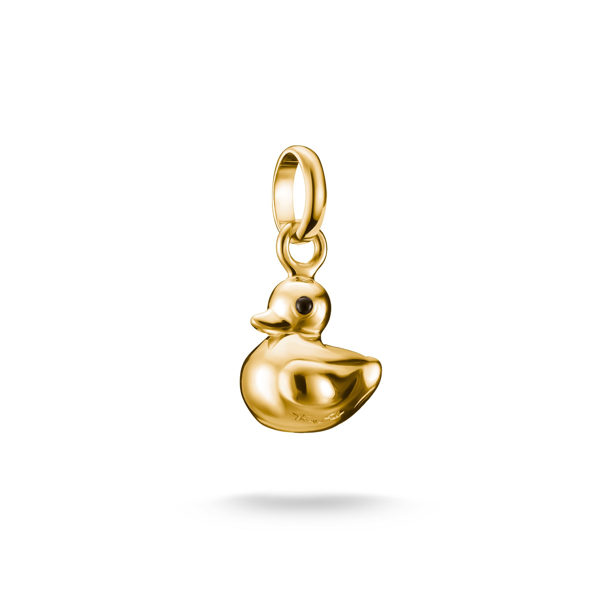 THOMAS SABO Charm-Einhänger »Charm Ente-Optik vergoldet - Connect, CC1244-427-39«