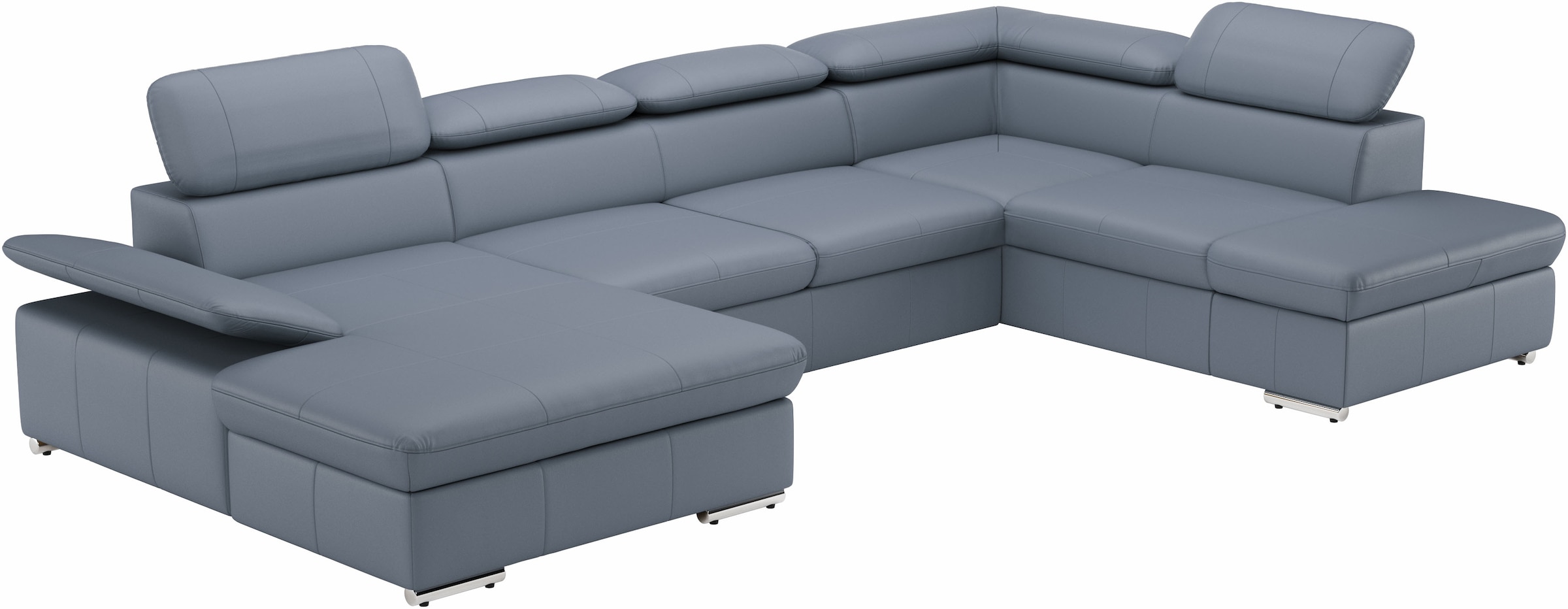 sit&more Wohnlandschaft »Valantine U-Form«, inkl. Kopf- und Armteilverstellung, wahlweise mit Bettfunktion