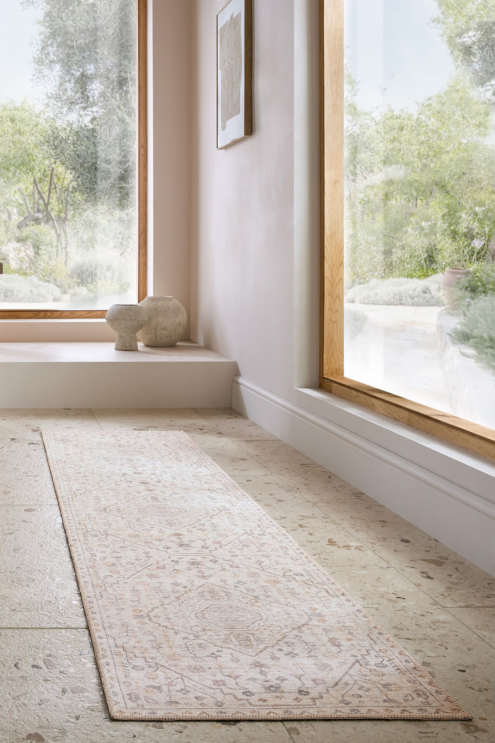 FLAIR RUGS Teppich »Teo«, rechteckig, 4 mm Höhe, Waschbarer Traditioneller günstig online kaufen