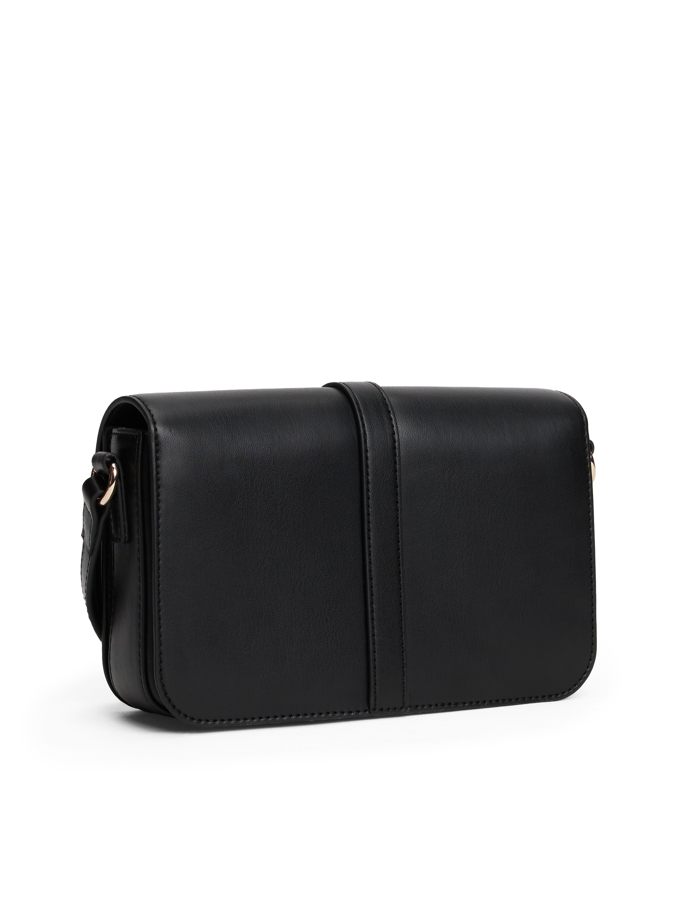 Tommy Hilfiger Umhängetasche »TH LIBRE FLAP CROSSOVER« , Damen Schultertasche, Minibag mit goldfarbenem TH-Schmuckelement