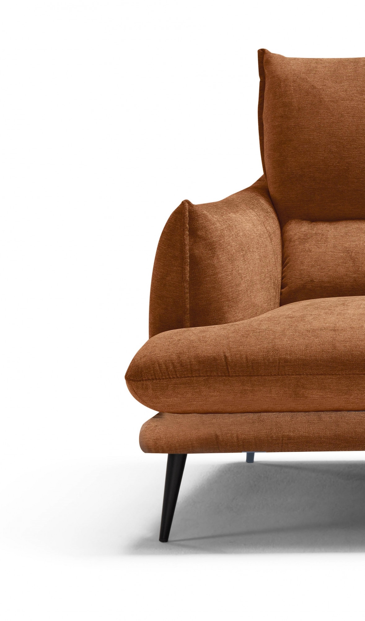 Egoitaliano 2,5-Sitzer »FUNNY, hochwertiges und aktuelles Design, bequeme Rückenlehne«, toller Sitzkomfort