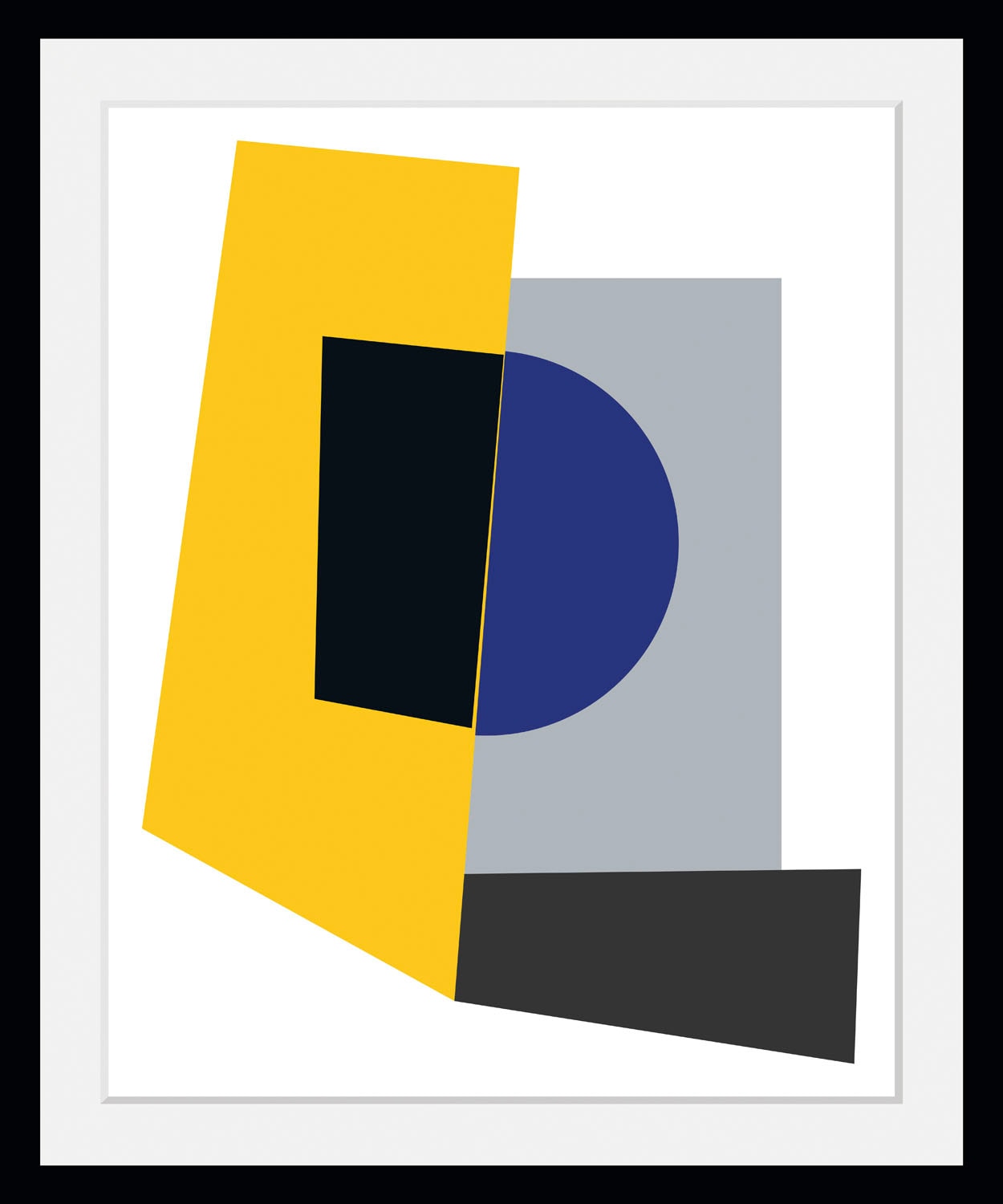 queence Bild »Sergey« Abstrakt | Figuren | Kunst 1 Stk. tlg. HD Premium Poster-Druck inkl. Holzrahmen