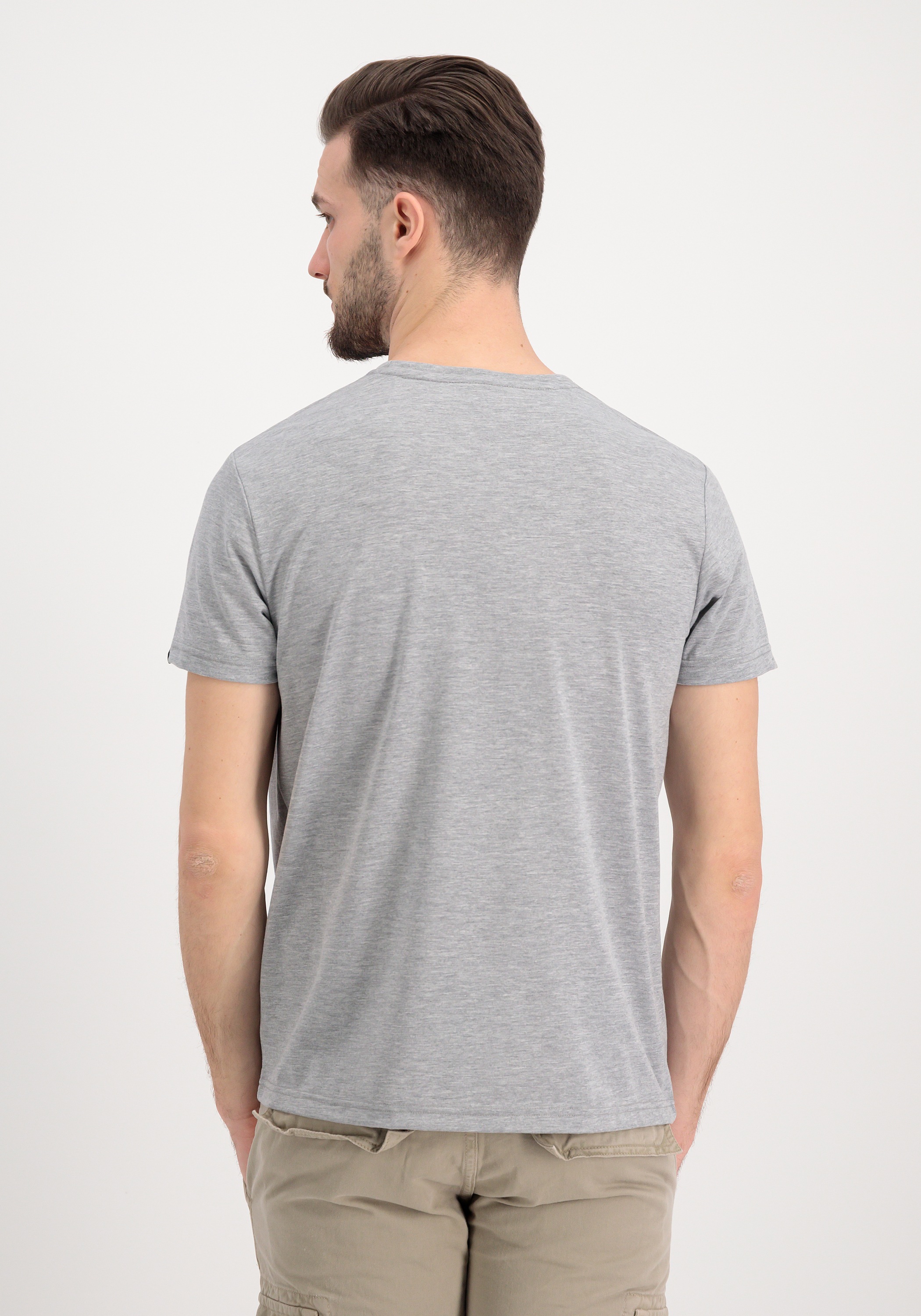 Alpha Industries T-Shirt »Alpha Industries Men - T-Shirts Basic T-Shirt BL Rubber«