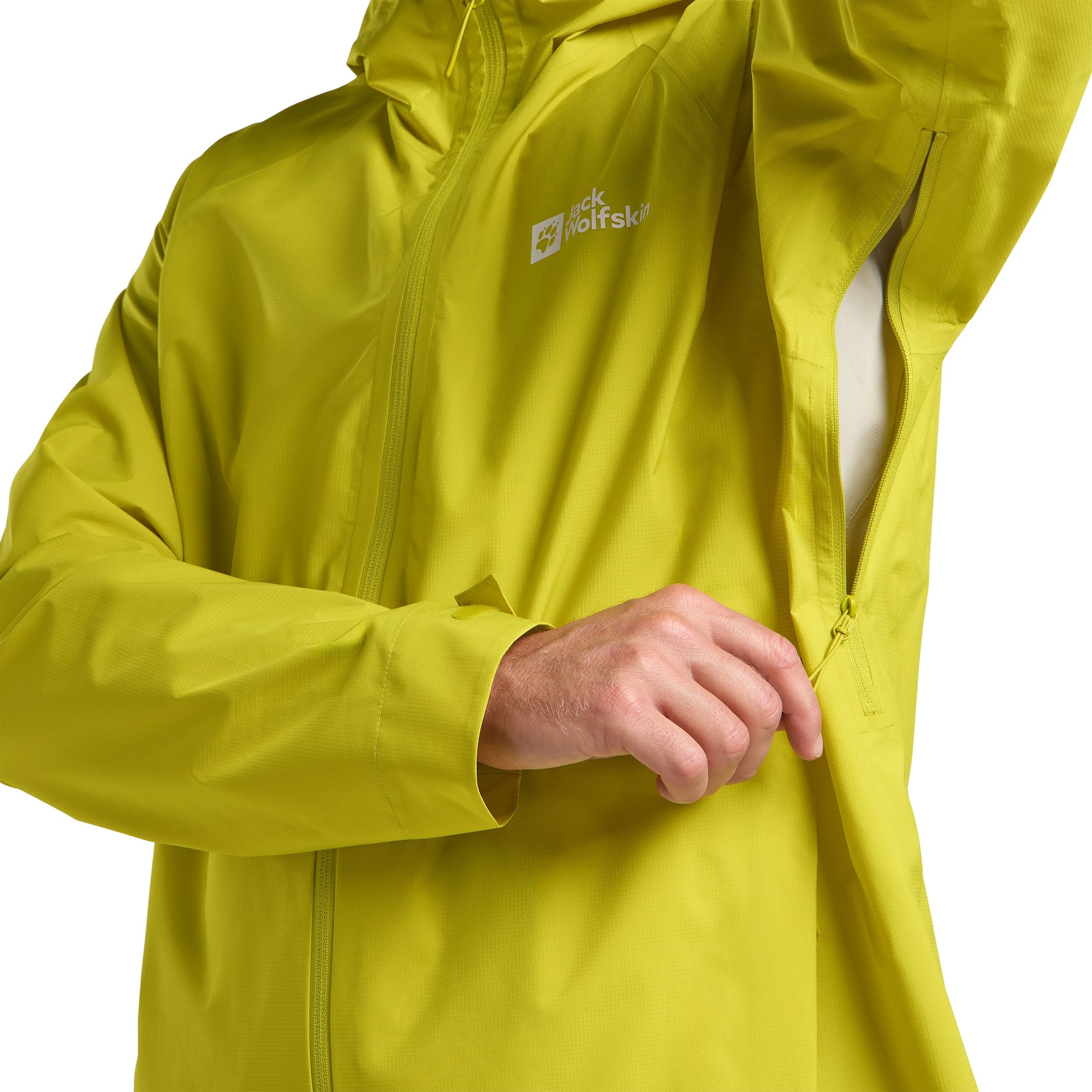 Jack Wolfskin Outdoorjacke »PRELIGHT 2.5L LT JKT M«, mit Kapuze