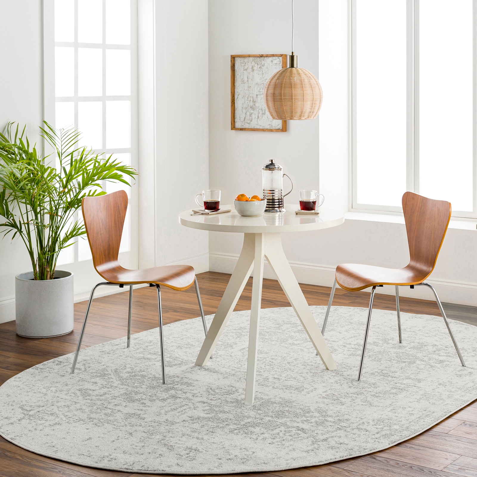 Livabliss Teppich »SYRACUSA, 275x200 cm«, oval, 12 mm Höhe, Vintage Orientt günstig online kaufen