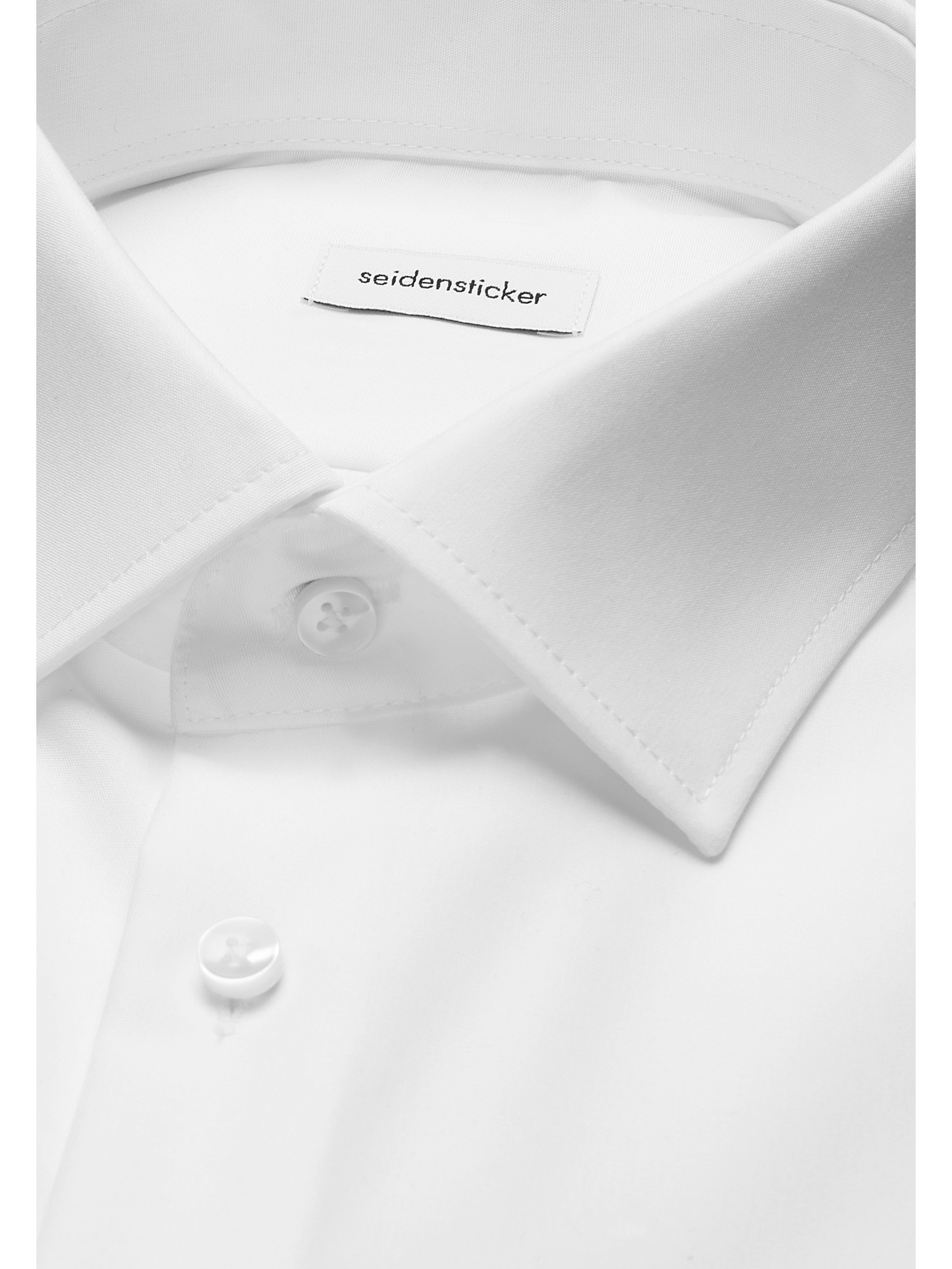 seidensticker Businesshemd »Schwarze Rose« Shaped 1/1 Extra lang Kentkragen Uni