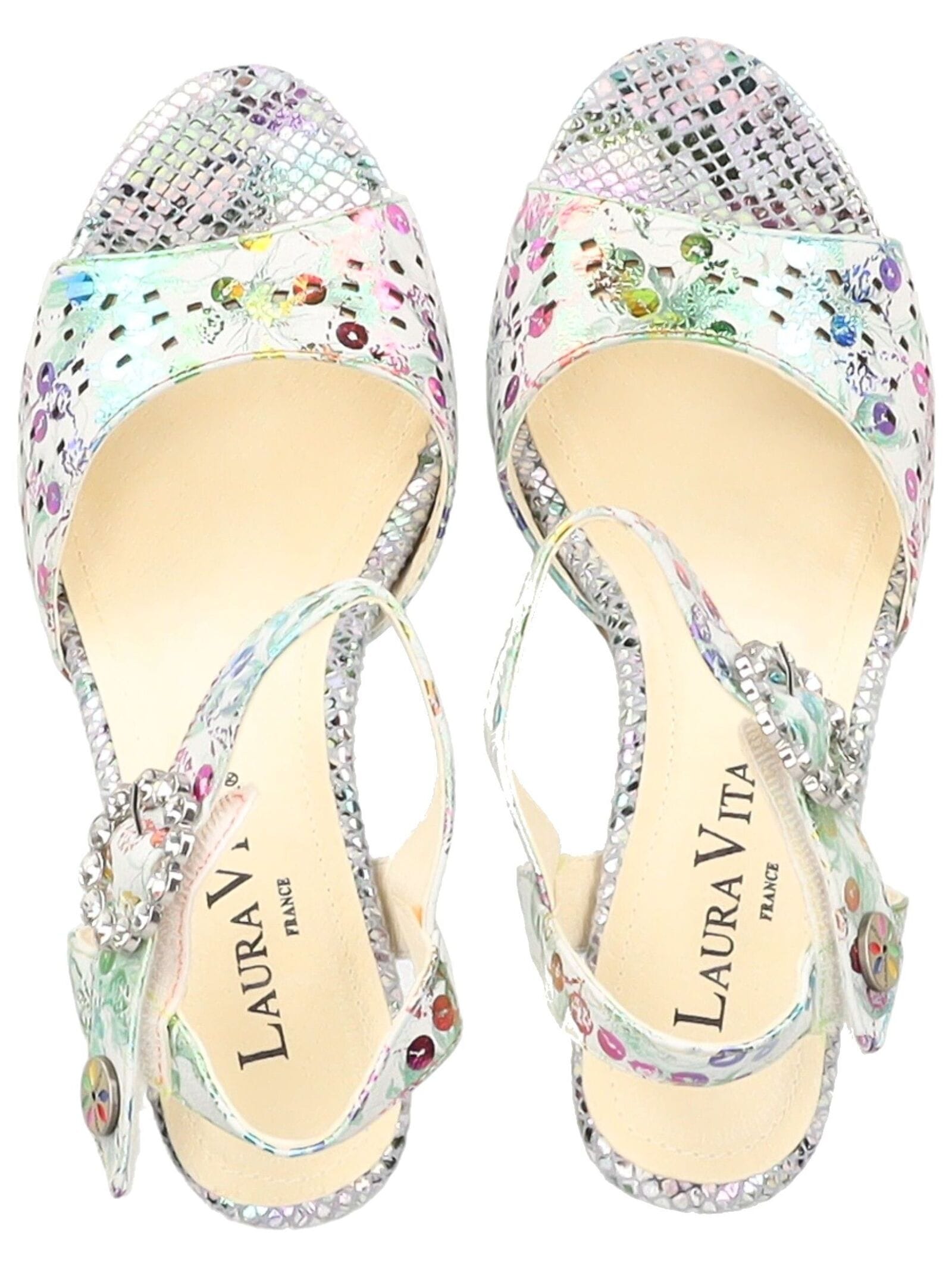 LAURA VITA High-Heel-Sandalette »LAURA VITA Sandalen Leder«