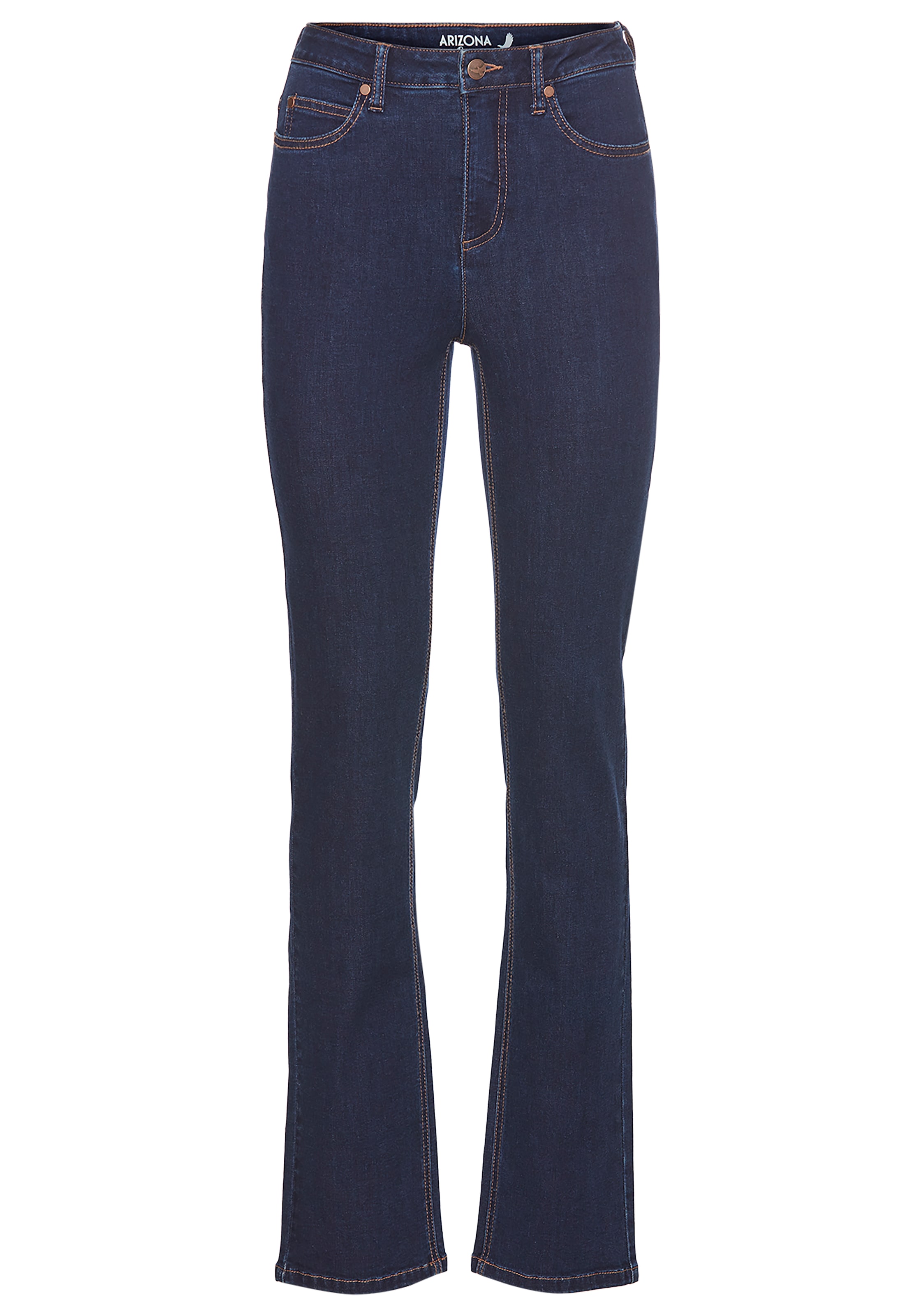 Arizona Gerade Jeans »Ultra-Stretch«, normale Passform, Comfort Fit, Used-Look-Waschung