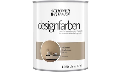 SCHÖNER WOHNEN-Kollektion Wand- und Deckenfarbe »Designfarben«, (1), 1 Liter, Warmes... kaufen