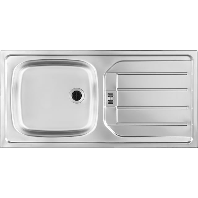wiho Küchen Spülenschrank »Unna«, 110 cm breit, inkl. Tür/Sockel/Griff für  Geschirrspüler online bestellen