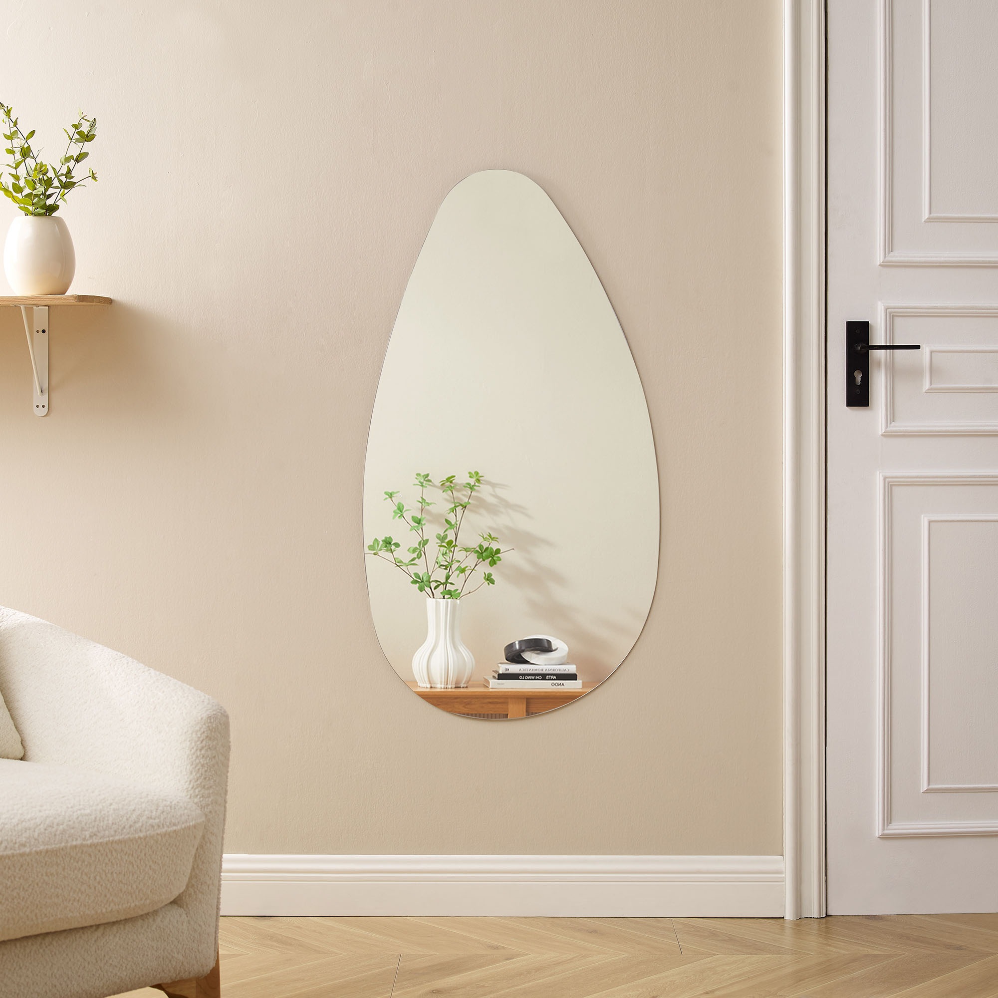 SalesFever Wandspiegel »Design-Spiegel für stilvolle Akzente« Elegante Trop günstig online kaufen