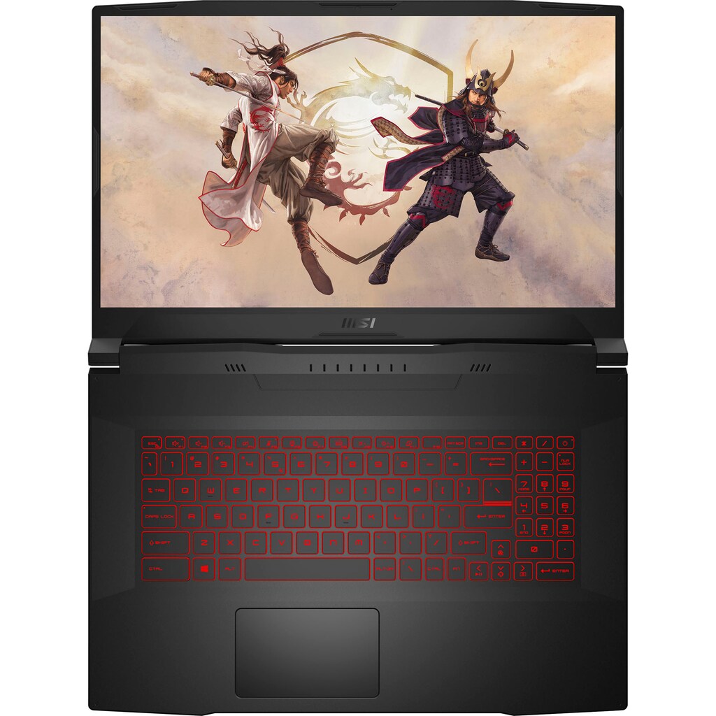 MSI Gaming-Notebook »Katana GF76 11UE-413«, 43,9 cm, / 17,3 Zoll, Intel, Core i7, GeForce RTX 3060, 512 GB SSD