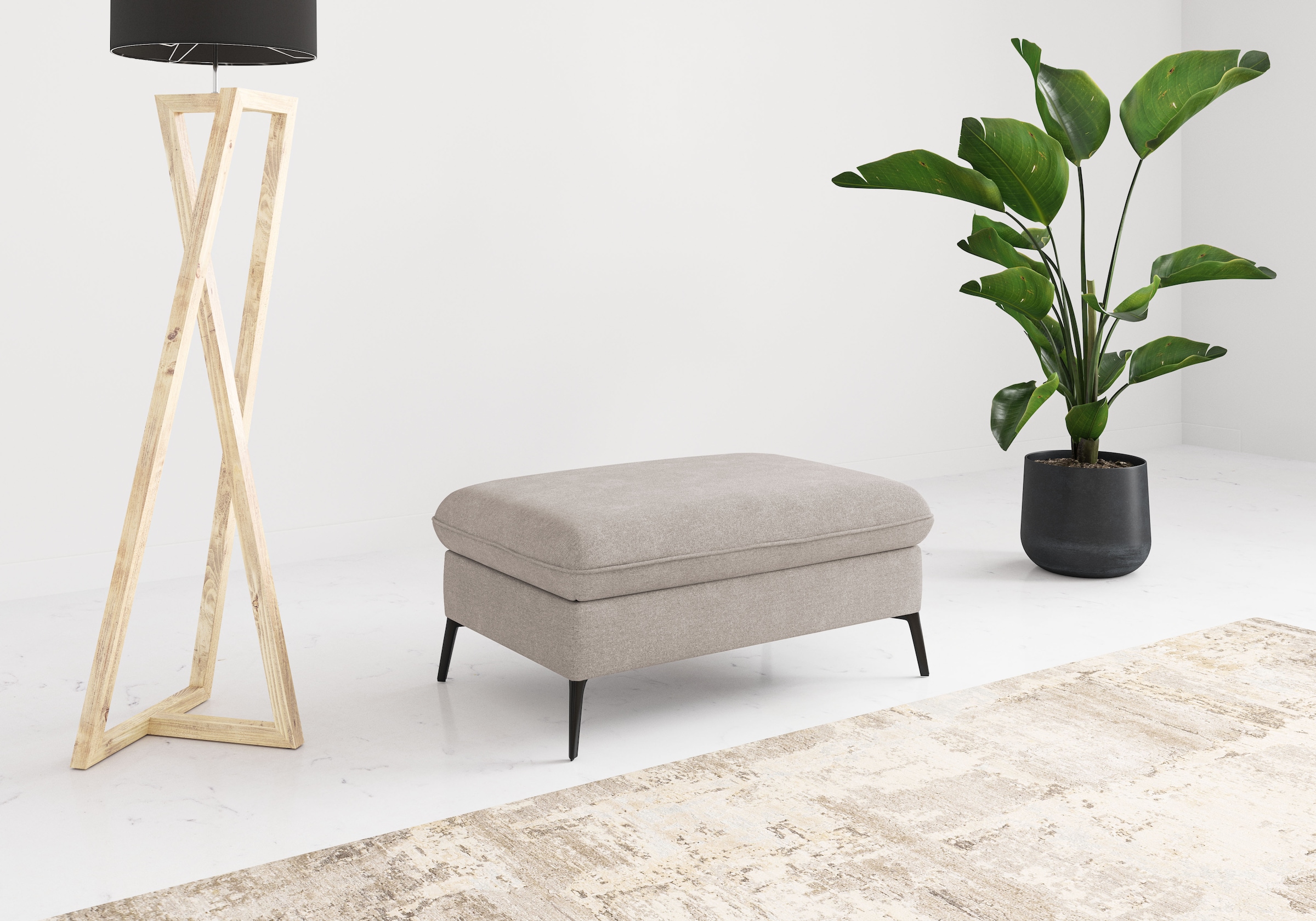 sit&more Polsterhocker »Emely«, mit praktischen Stauraum günstig online kaufen