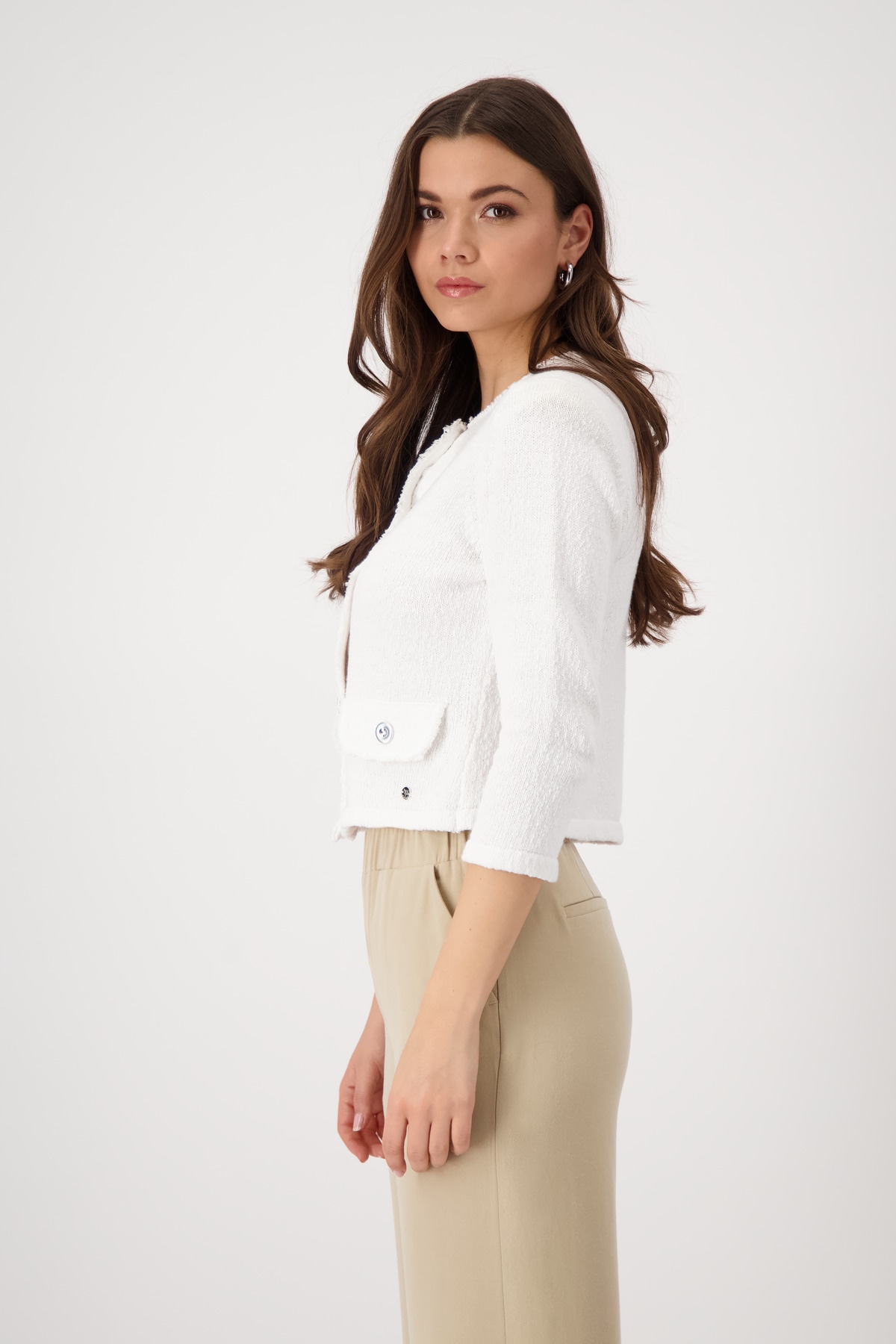 Monari Strickjacke mit Knöpfen