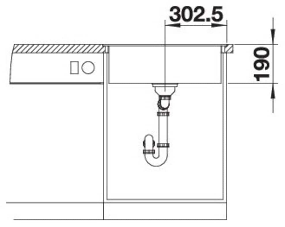 Blanco Granitspüle »DALAGO 6-F« 1 Stk. tlg. erhältlich in mehreren Farben