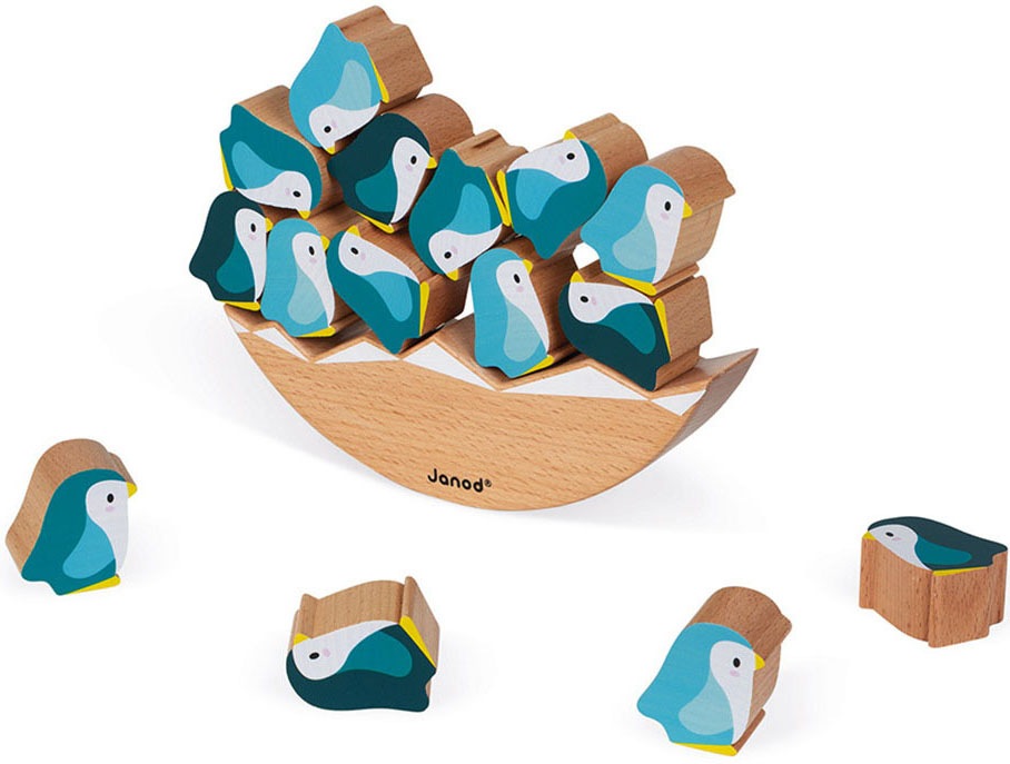 Janod Spiel »WWF® Schaukel-Pinguine«, FSC®- schützt Wald - weltweit