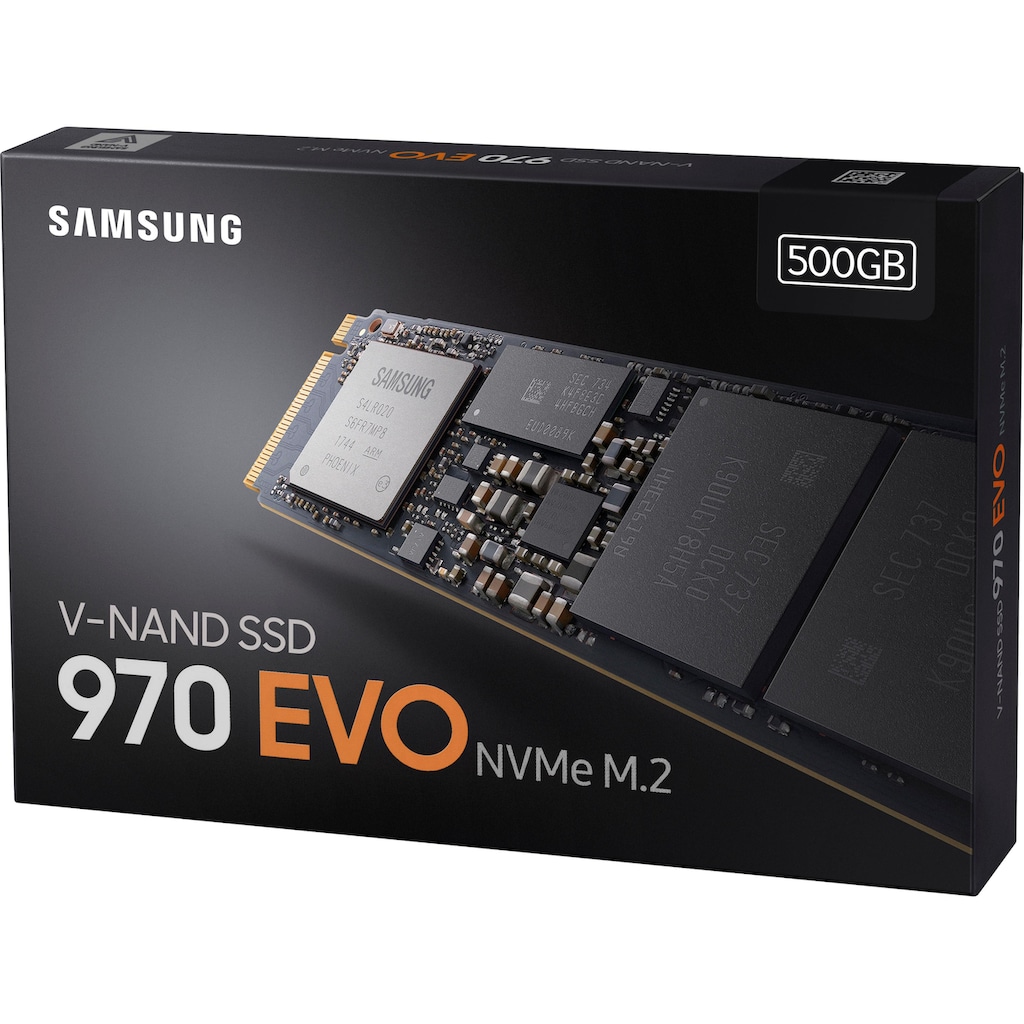 Samsung interne SSD »970 EVO NVMe M.2 SSD«, Anschluss mSATA