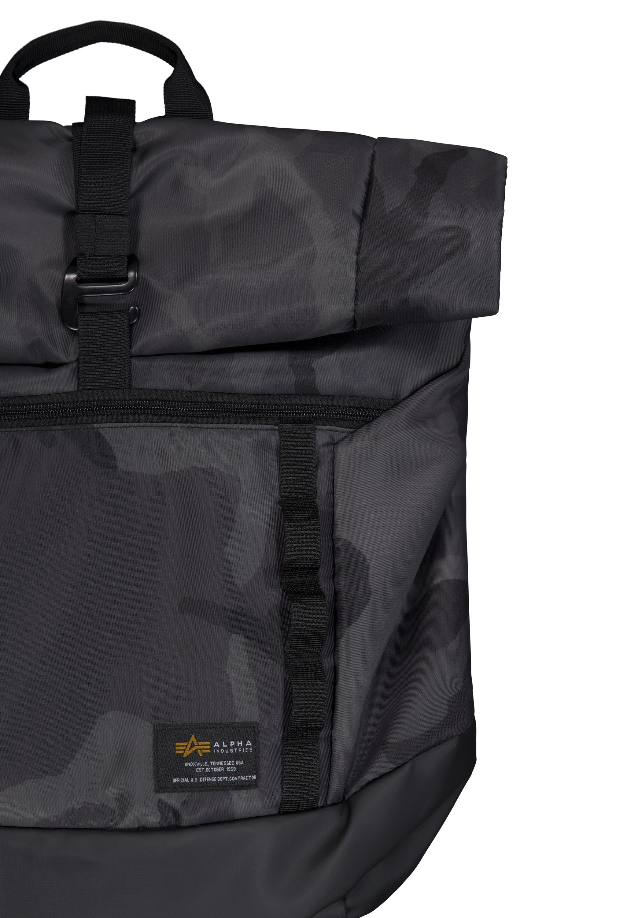 Alpha Industries Daypack »Alpha Industries Accessoires - Bags Crew Roll Top Bag Camo«