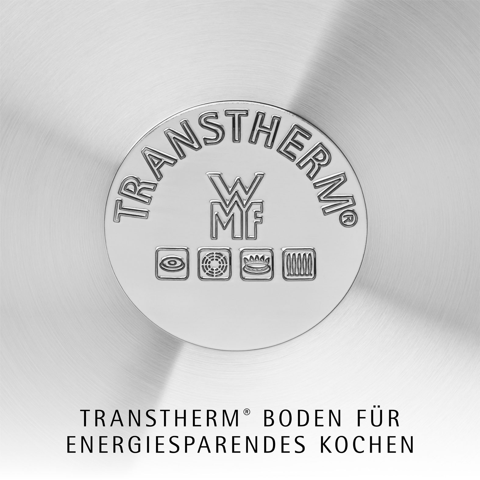 WMF Topf-Set »Inspiration Induktion, Kochtopf Set mit Glasdeckel« Set, 2x Bratentopf Ø 16/20cm, 3x Fleischtopf Ø 16/20/24cm, Stieltopf Ø 16cm, 11 Stk. tlg. Cromargan® Edelstahl Rostfrei 18/10