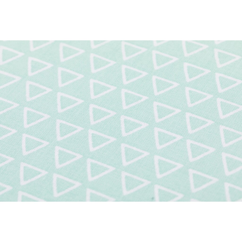 Fillikid Laufgittereinlage »Flexi Luxe, Mint Triangle«, Made in Europe