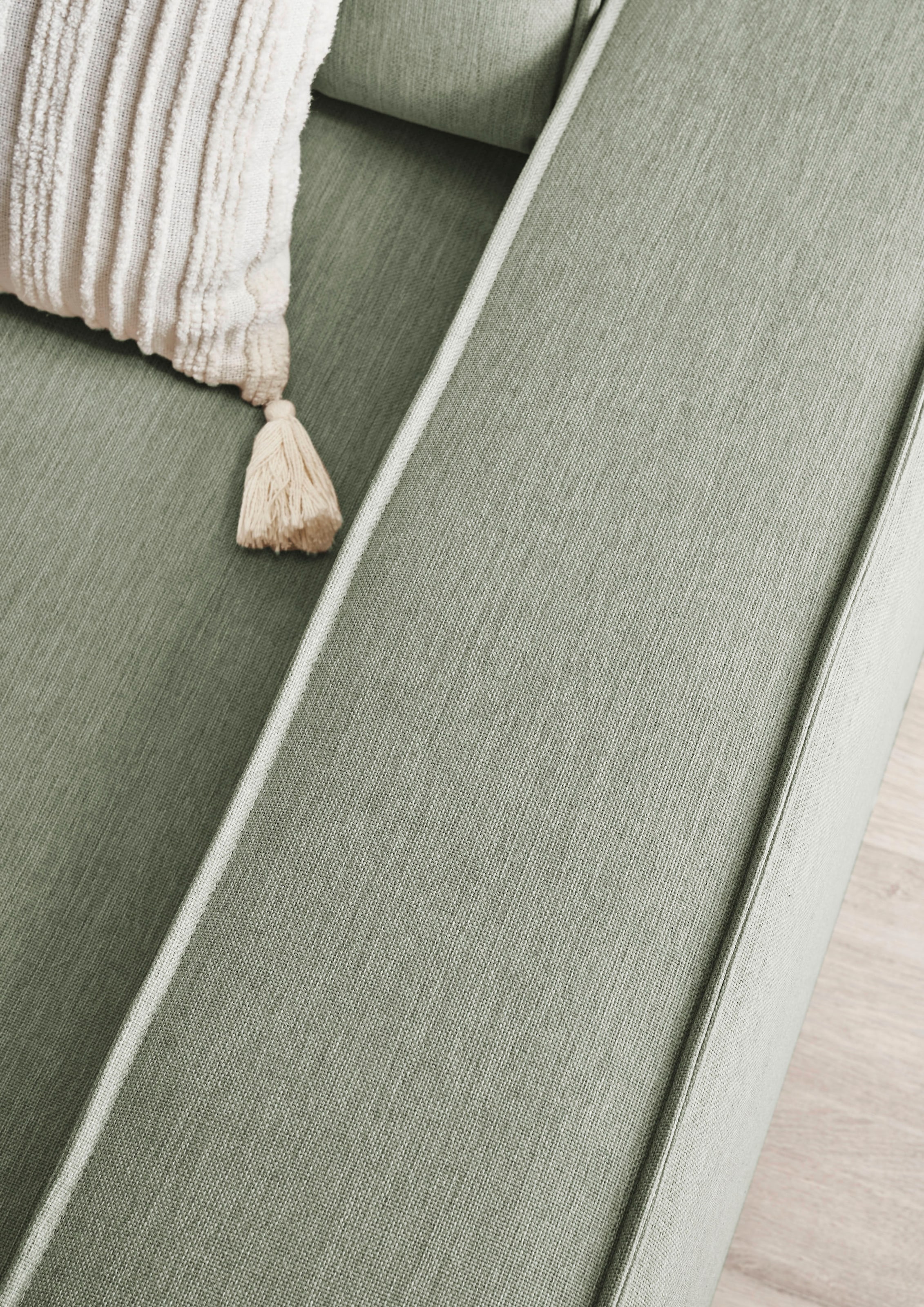 Home affaire Polsterecke »NEU: SHERWOOD XXL tief, L-Form mit Schlaffunktion, Big-Sofa mit Hocker«, (Set, 2 St.), stellbar zum Schlafsofa (Krokodilverbinder), Cord, Leinenoptik