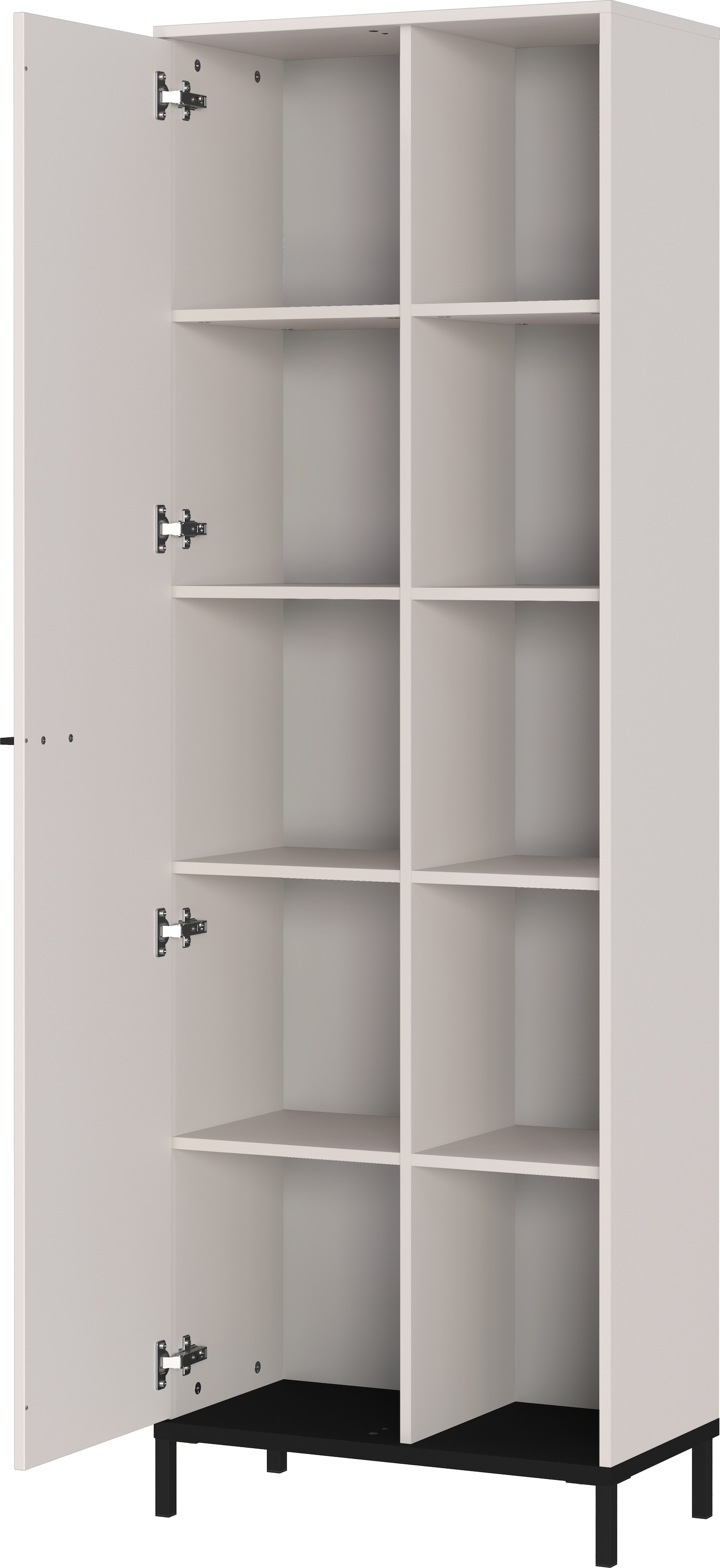 GERMANIA Aktenschrank »GW-Rovigo, mit offenem Regal,«, (1 St.), spiegelverkehrt montierbar, Höhe 190 cm, Made in Germany
