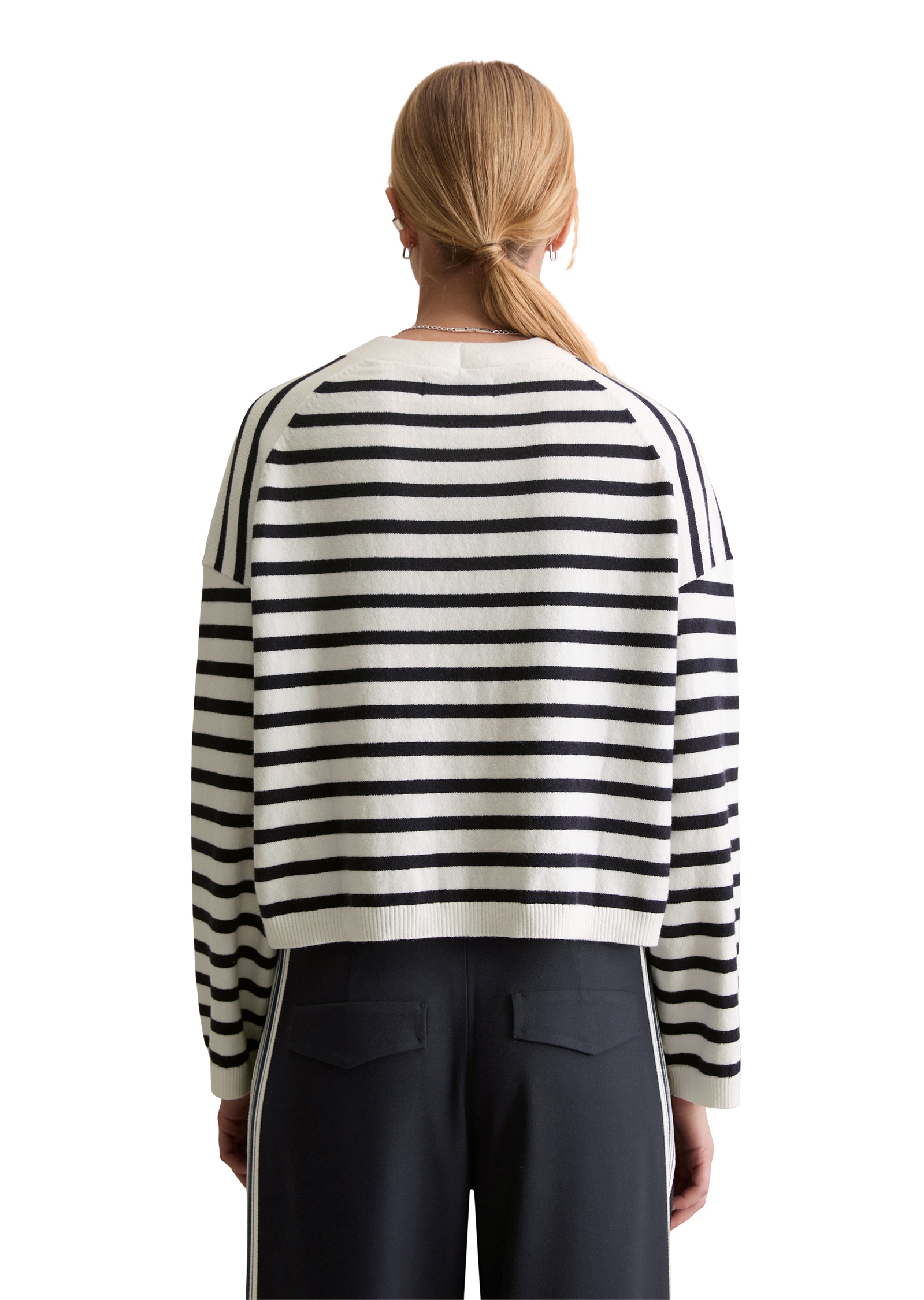 Marc O'Polo DENIM Cardigan »relaxed fit aus Soft Cotton Stretch«