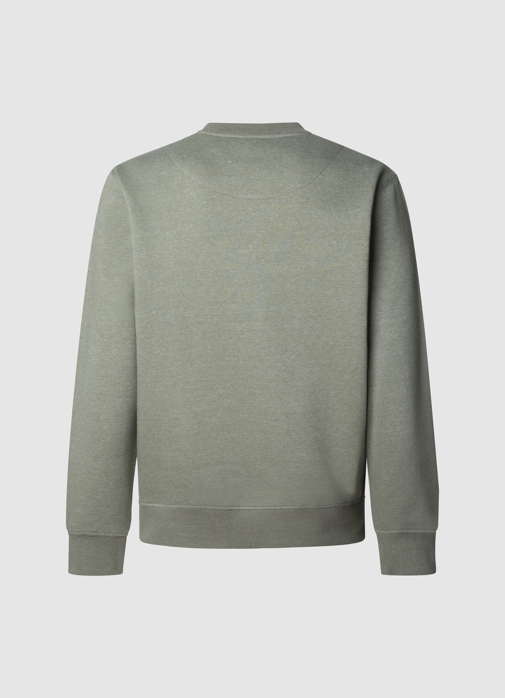 Pepe Jeans Sweatshirt »MACBETH MELANGE CREW«, Rundhalsausschnitt, Logo