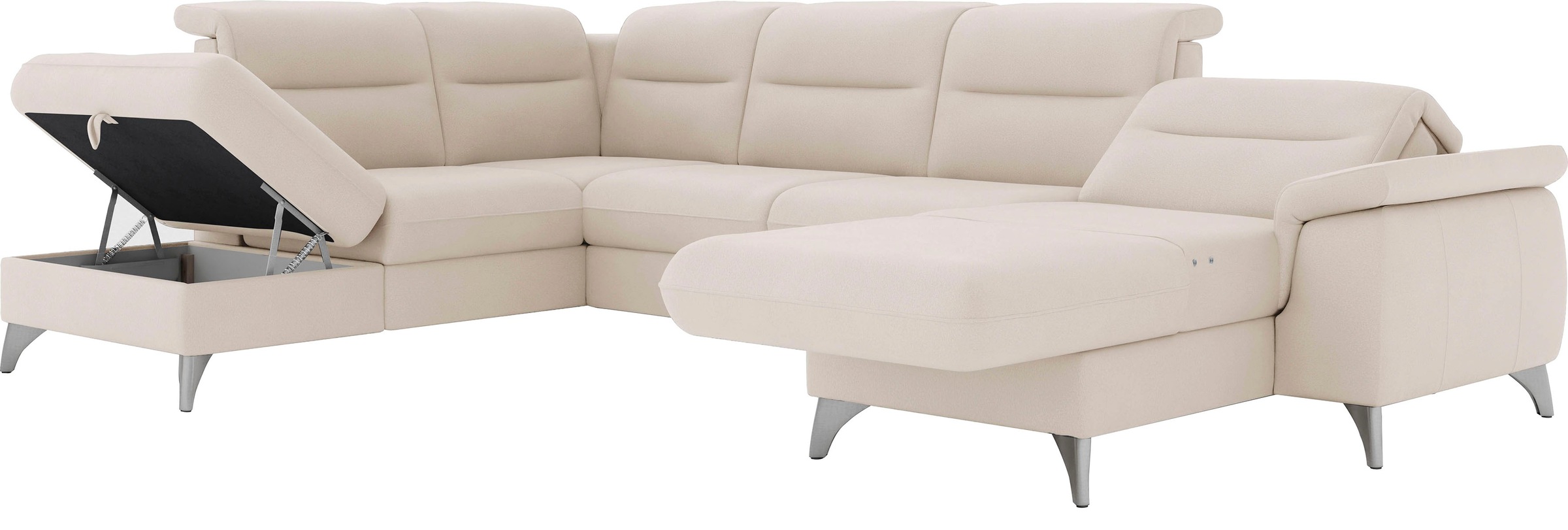 sit&more Wohnlandschaft »Astoria U-Form«, wahlweise mit motorischer Relaxfunktion