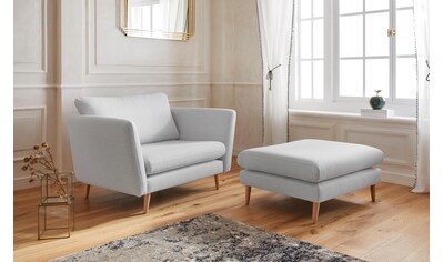 Guido Maria Kretschmer Home&Living Sessel »Cergy«, in skandinavischem Stil mit Beinen... kaufen