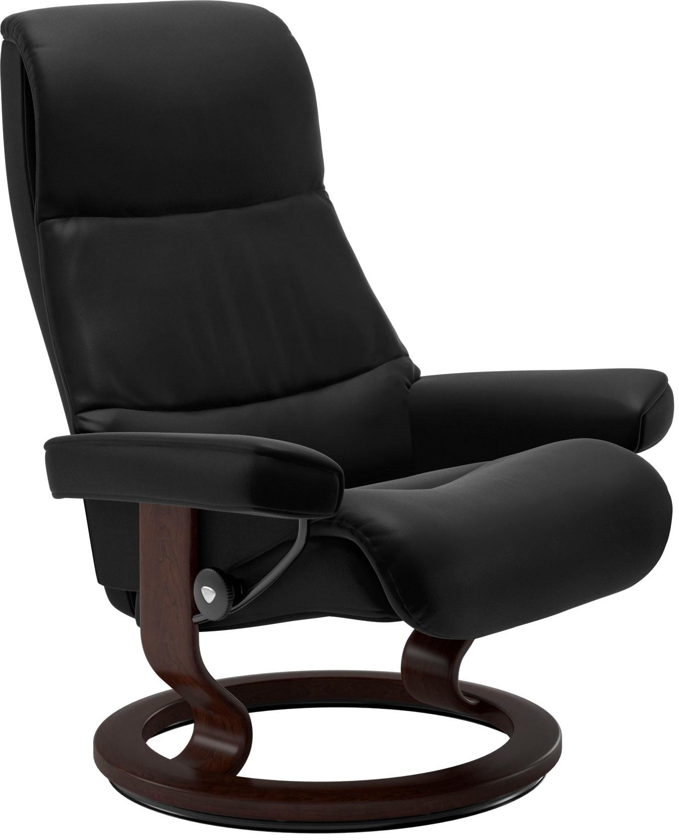 Stressless Relaxsessel "View", mit Classic Base, Größe M,Gestell Braun günstig online kaufen