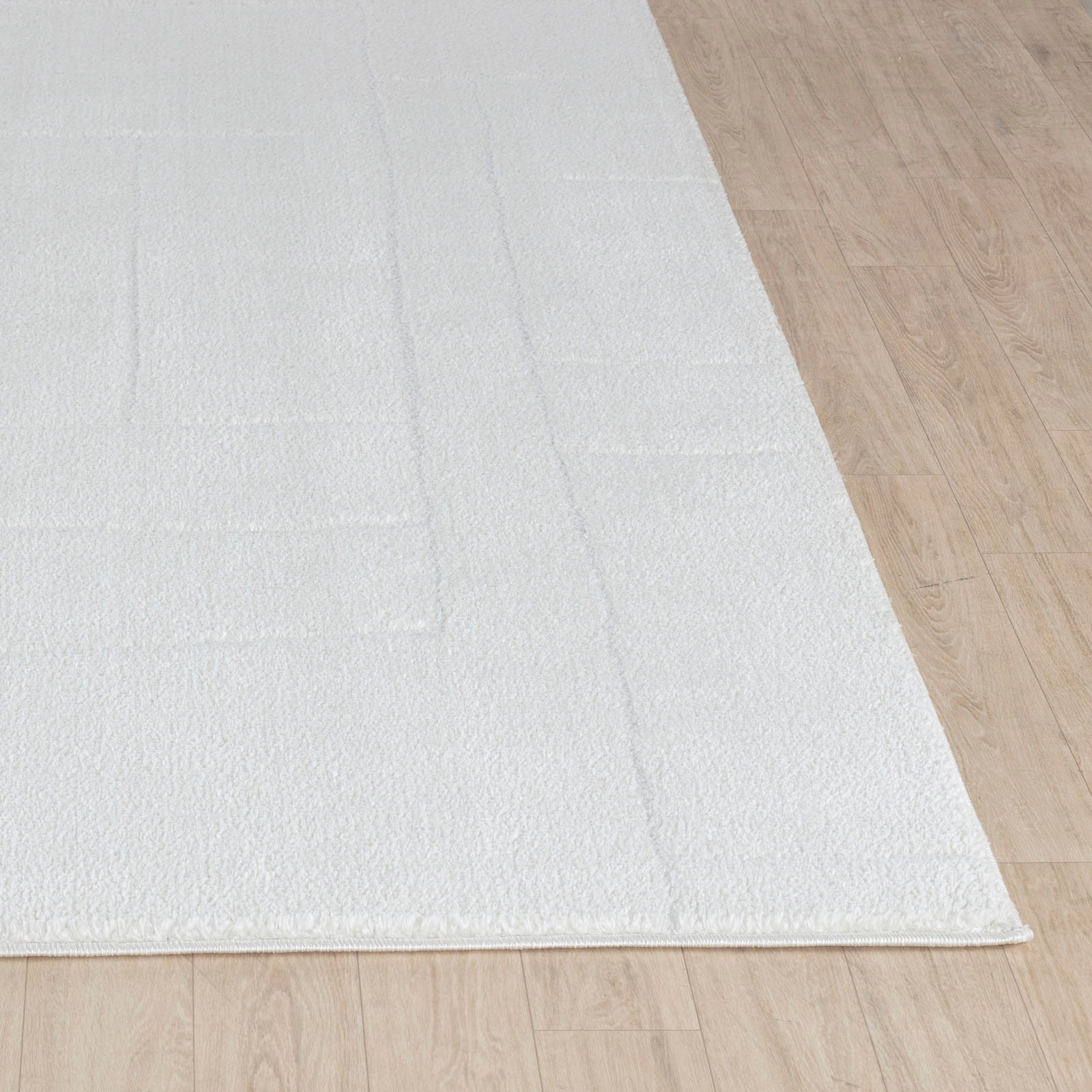 Livabliss Teppich »MONACO«, rechteckig, 14 mm Höhe, Skandinavischer Teppich, Kurzflor Boho-Wohnzimmerteppich