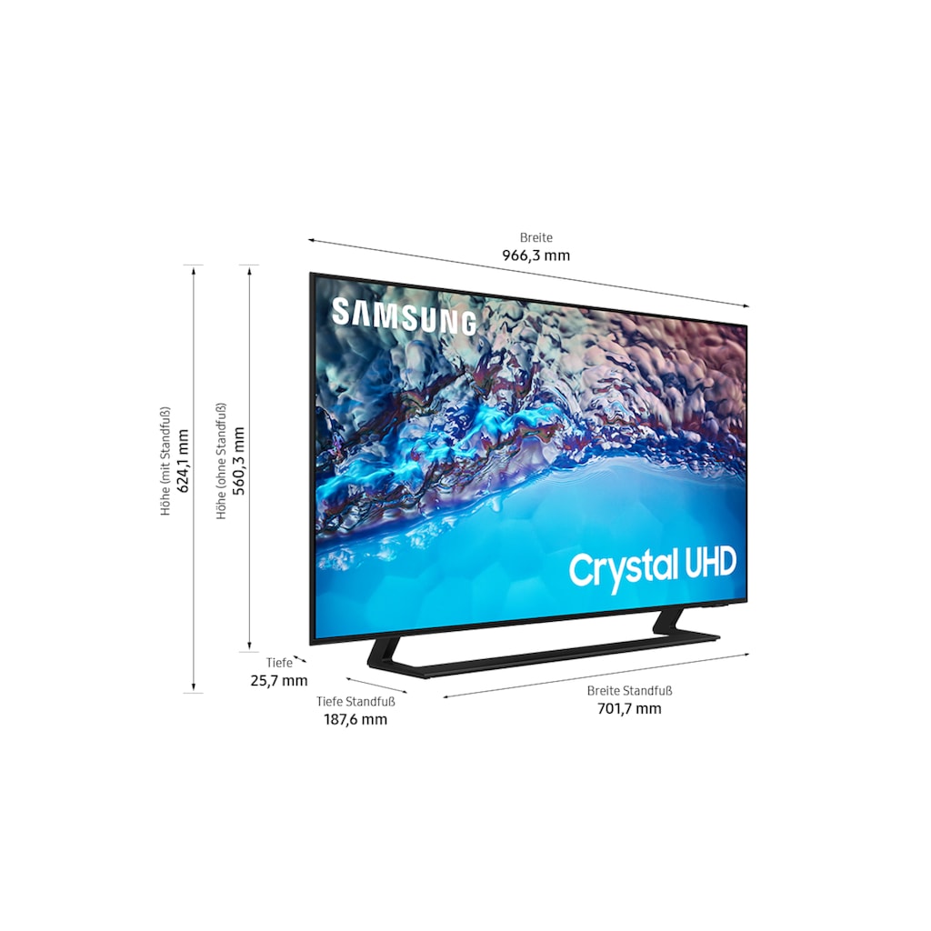 Samsung LED-Fernseher »43" Crystal UHD 4K BU8579 (2022)«, 108 cm/43 Zoll, 4K Ultra HD, Smart-TV-Google TV