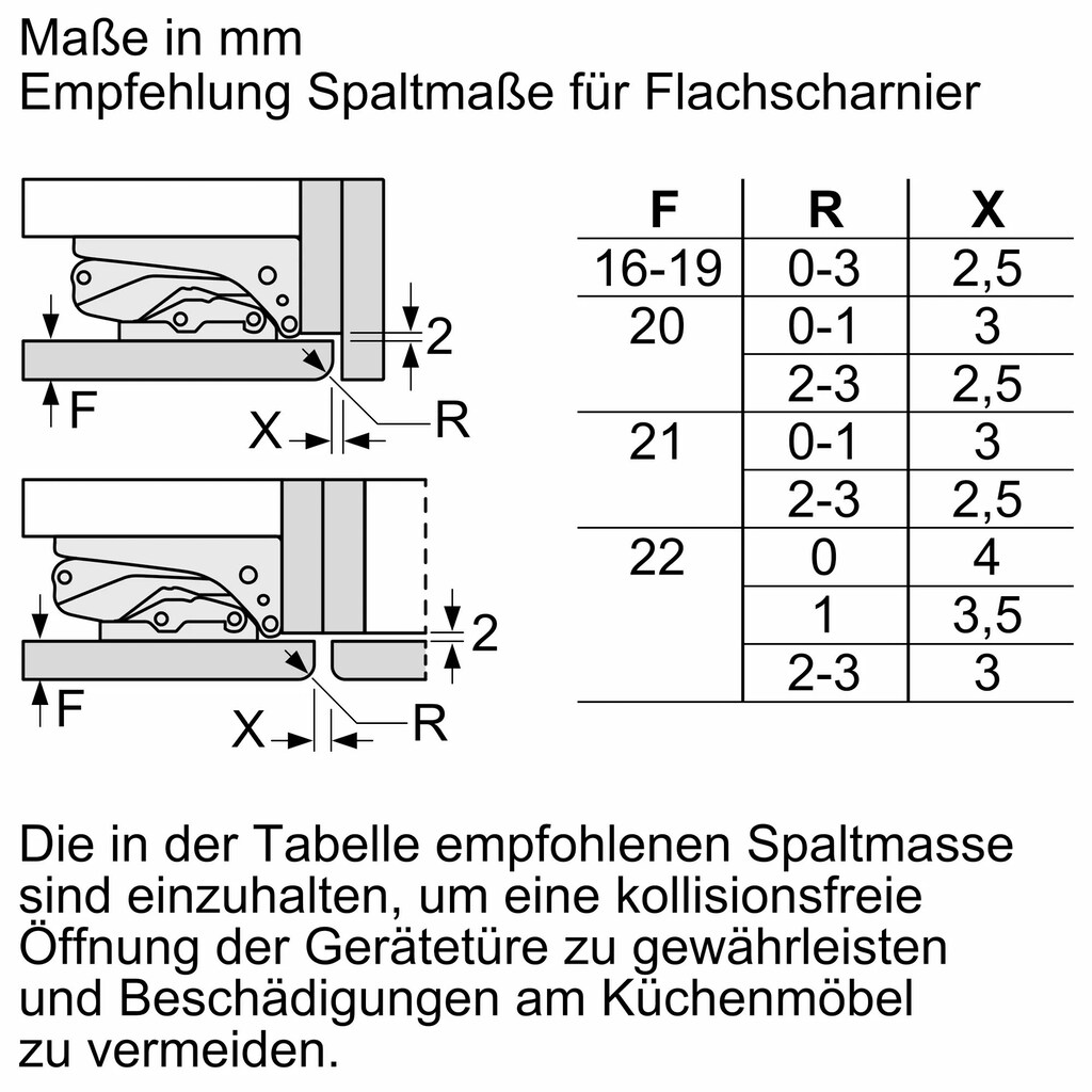 NEFF Einbaukühlschrank »KI8813FE0«, KI8813FE0, 177,2 cm hoch, 56 cm breit