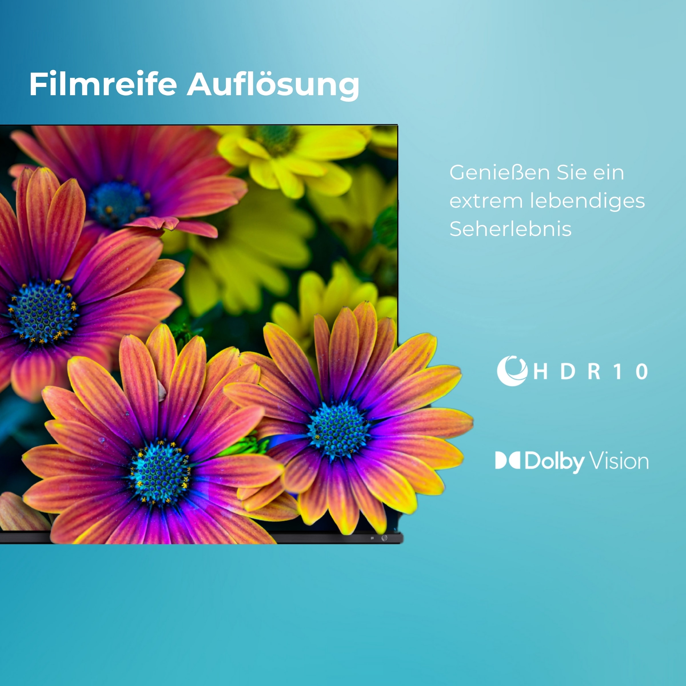 Toshiba DLED-Fernseher »43UV1563DDW« 108 cm/43 ″ Smart-TV