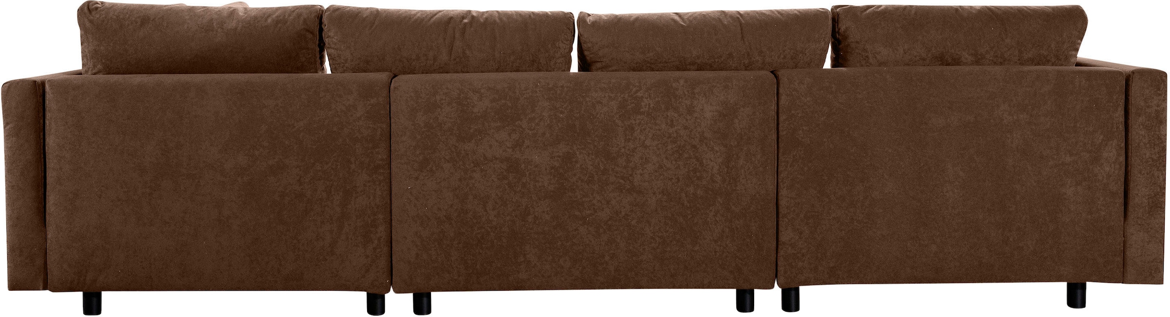 COLLECTION AB Wohnlandschaft »Antonia U-Form, B: 298 cm« Wohnlandschaft, Rückenkissen, 2 ottomane, Komfortablem Bonnelfederkern