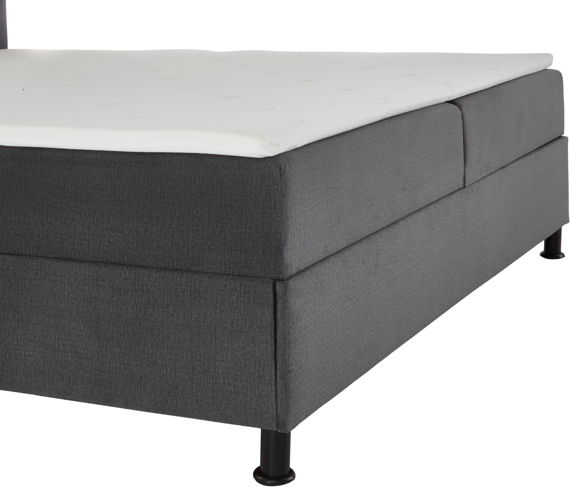 INOSIGN Boxbett »Escalon LED mit Bettkasten, inkl. Topper, LED-Lichtleiste im Kopfteil«, erhältlich in den Breiten 120x200cm und 180x200cm