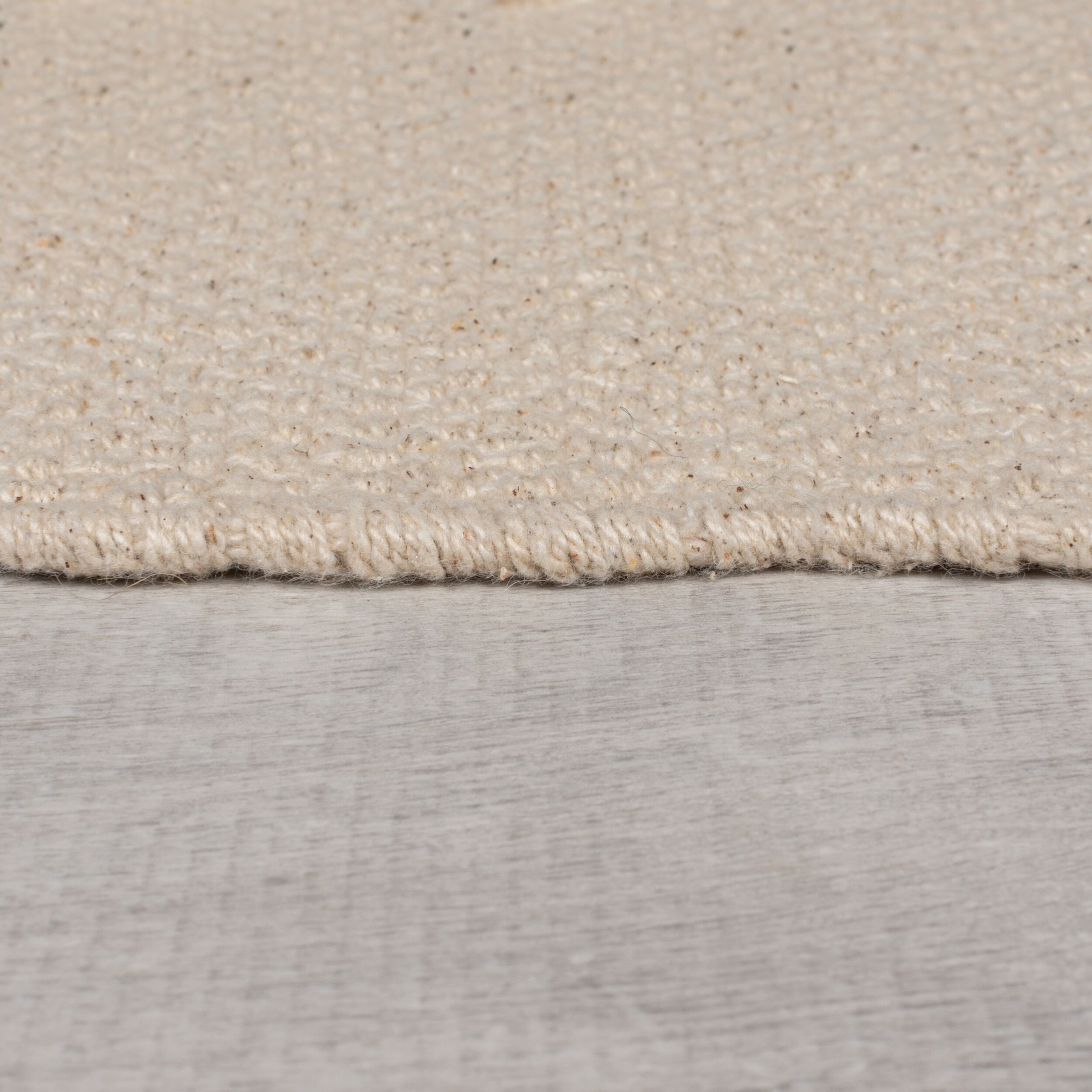 FLAIR RUGS Teppich »Tessa Baumwolle mit Rautenmuster«, rechteckig, 10 mm Höhe, Baumwolle Scandi, mit Hoch-Tief-Effekt