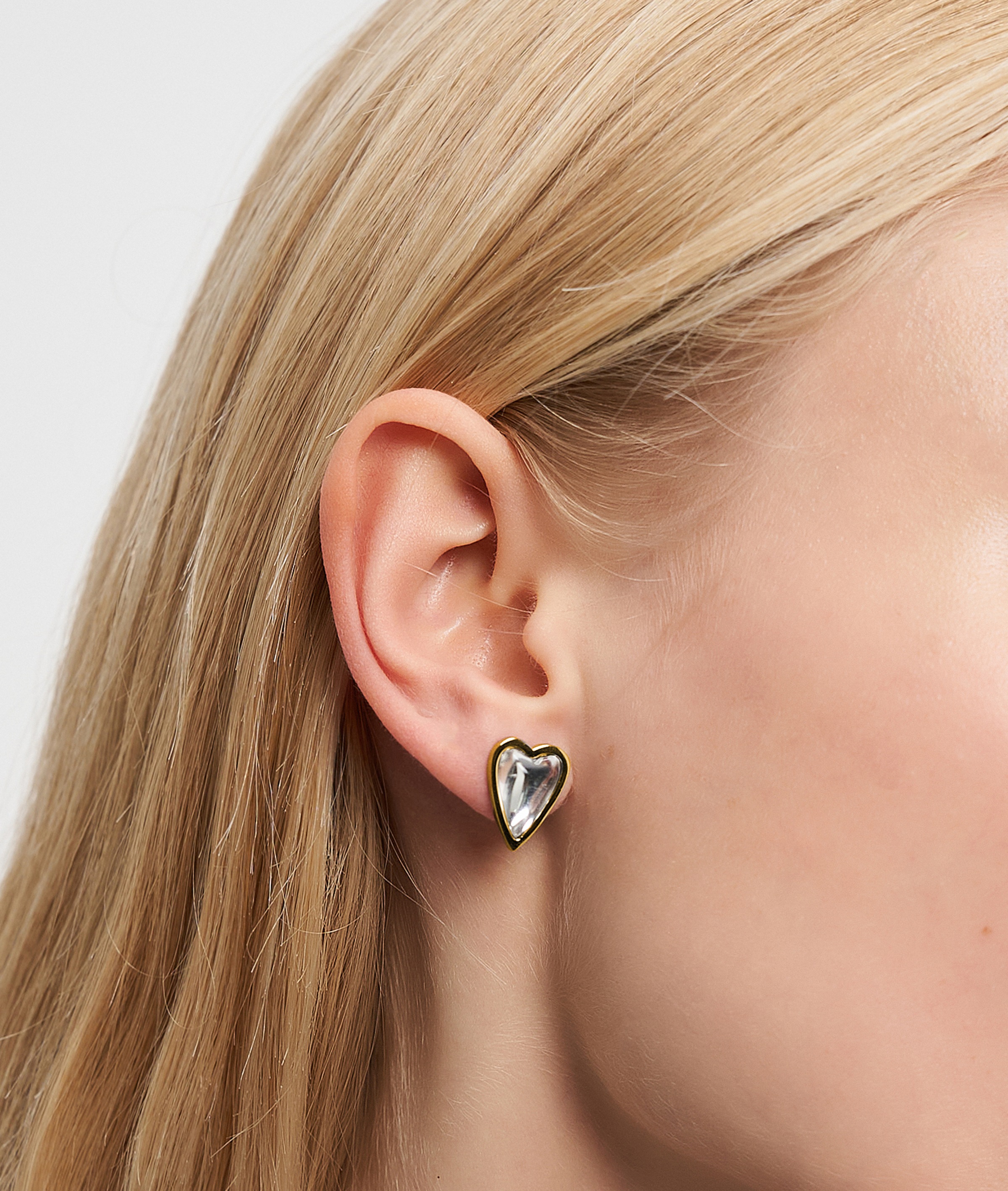 Liebeskind Berlin Paar Ohrstecker »Schmuck Geschenk Edelstahl Ohrringe Glass Heart«