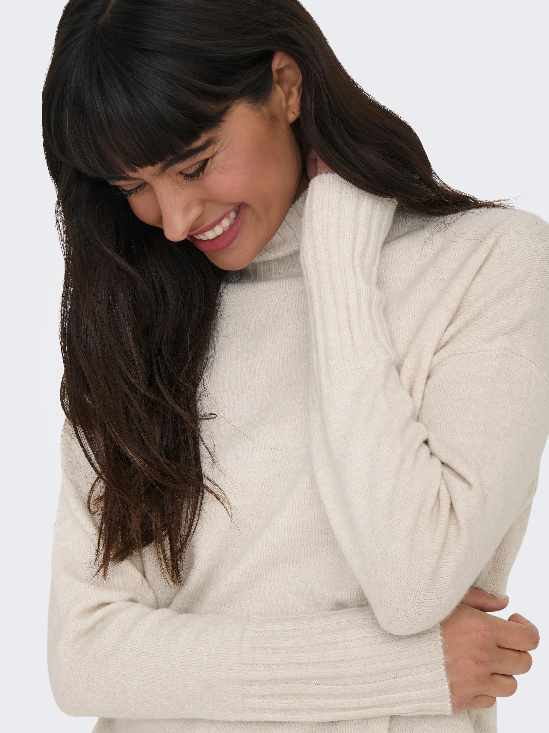 ONLY Stehkragenpullover »ONLGABRIEL LIFE L/S HIGHNECK CC KNT«
