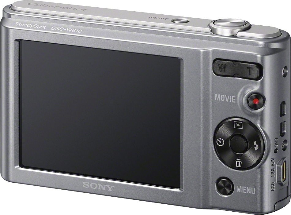 Sony Kompaktkamera »DSC-W810«, 20,1 MP, 6 fachx opt. Zoom, Gesichtserkennungstechnologie für bis zu 8 Gesichter