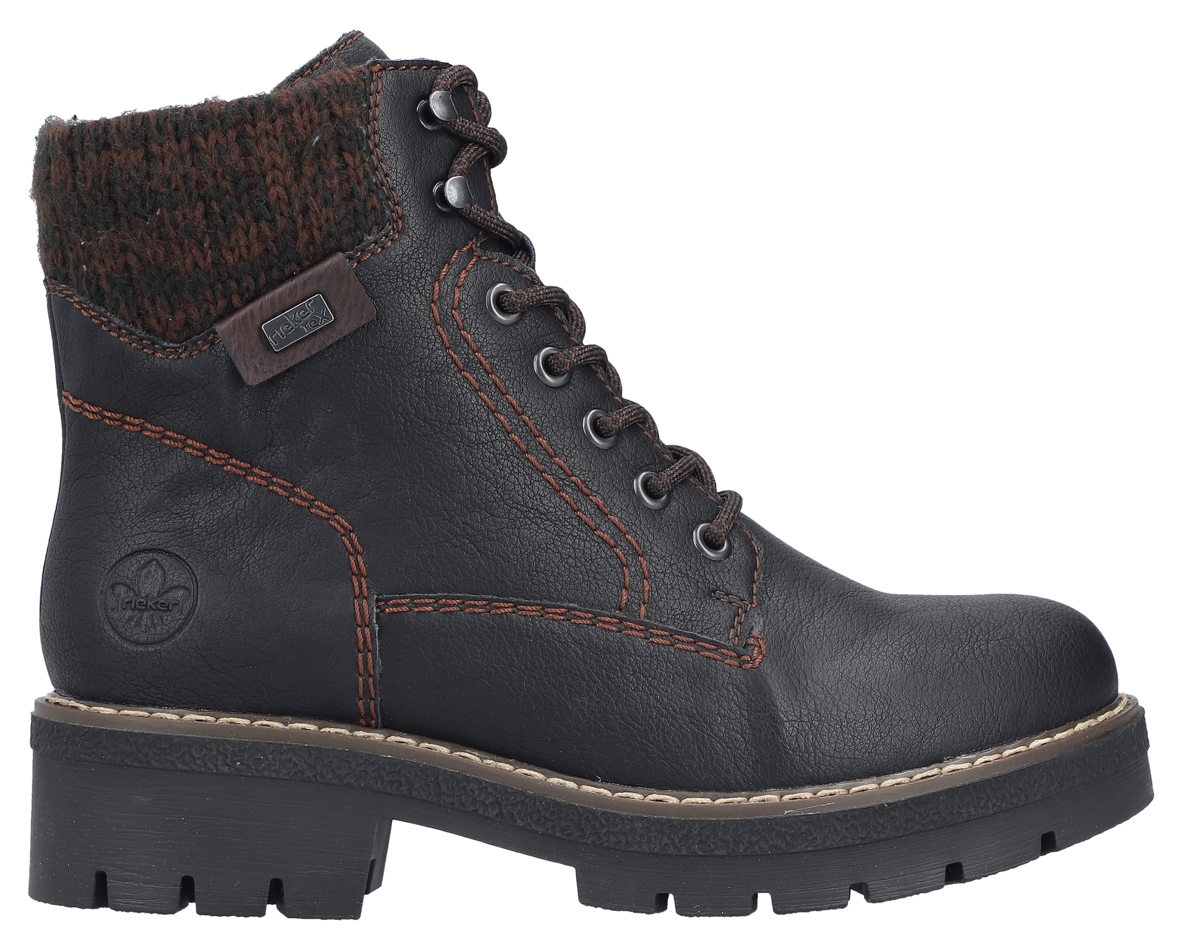 Rieker Winterstiefelette, Schnürboots, Winterboots mit wasserabweisender riekerTEX-Membran