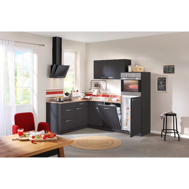 wiho Küchen Winkelküche »Michigan«, mit E-Geräten, 230 x 170 cm jetzt im  %Sale