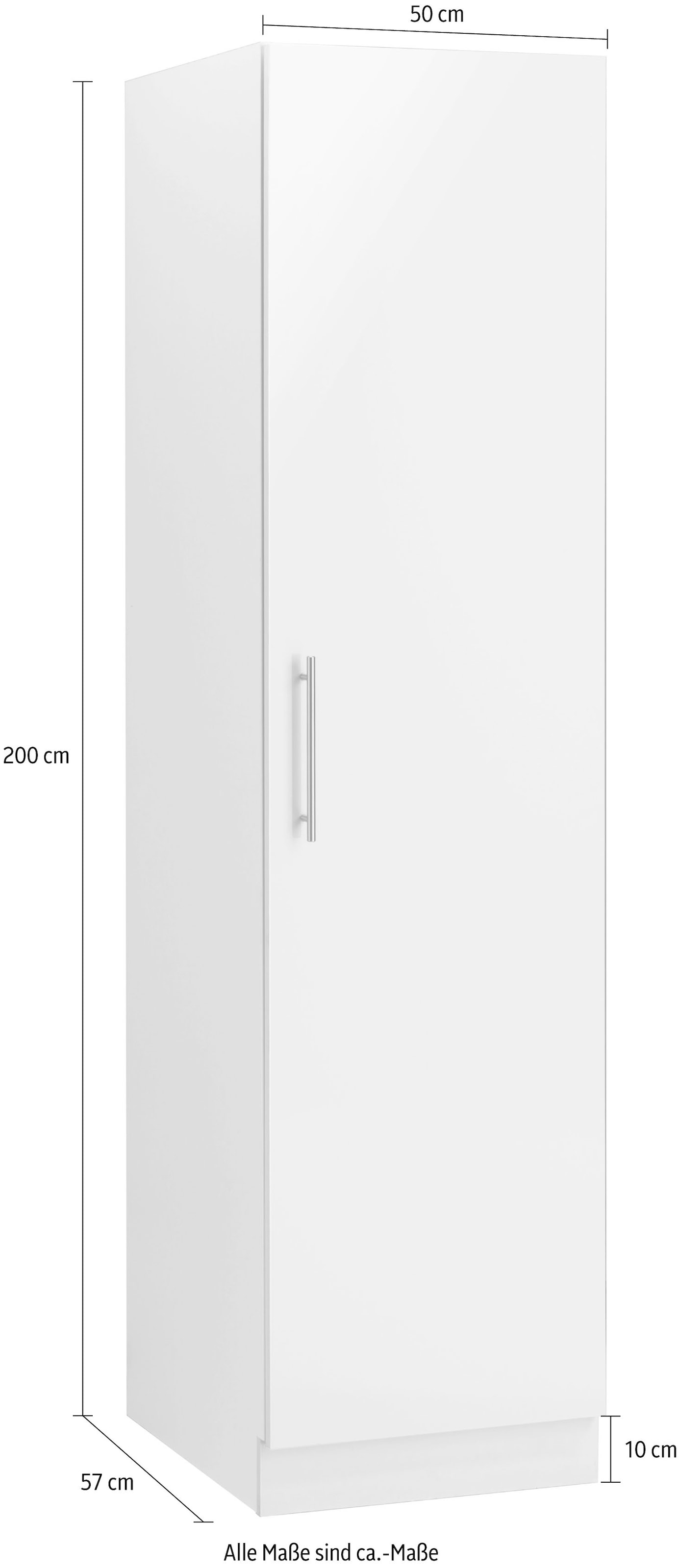 wiho Küchen Seitenschrank »Cali«, 50 cm breit