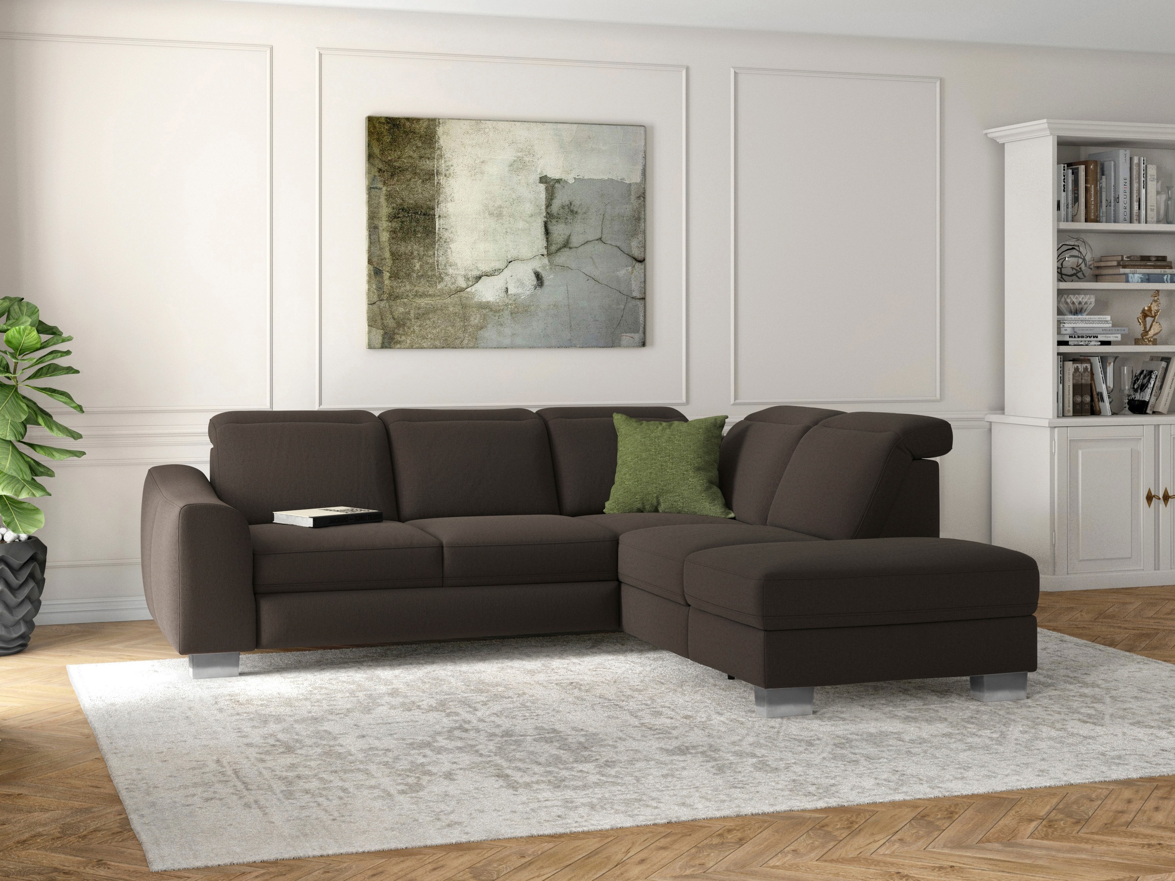 sit&more Ecksofa Dundee L-Form, mit Federkern günstig online kaufen
