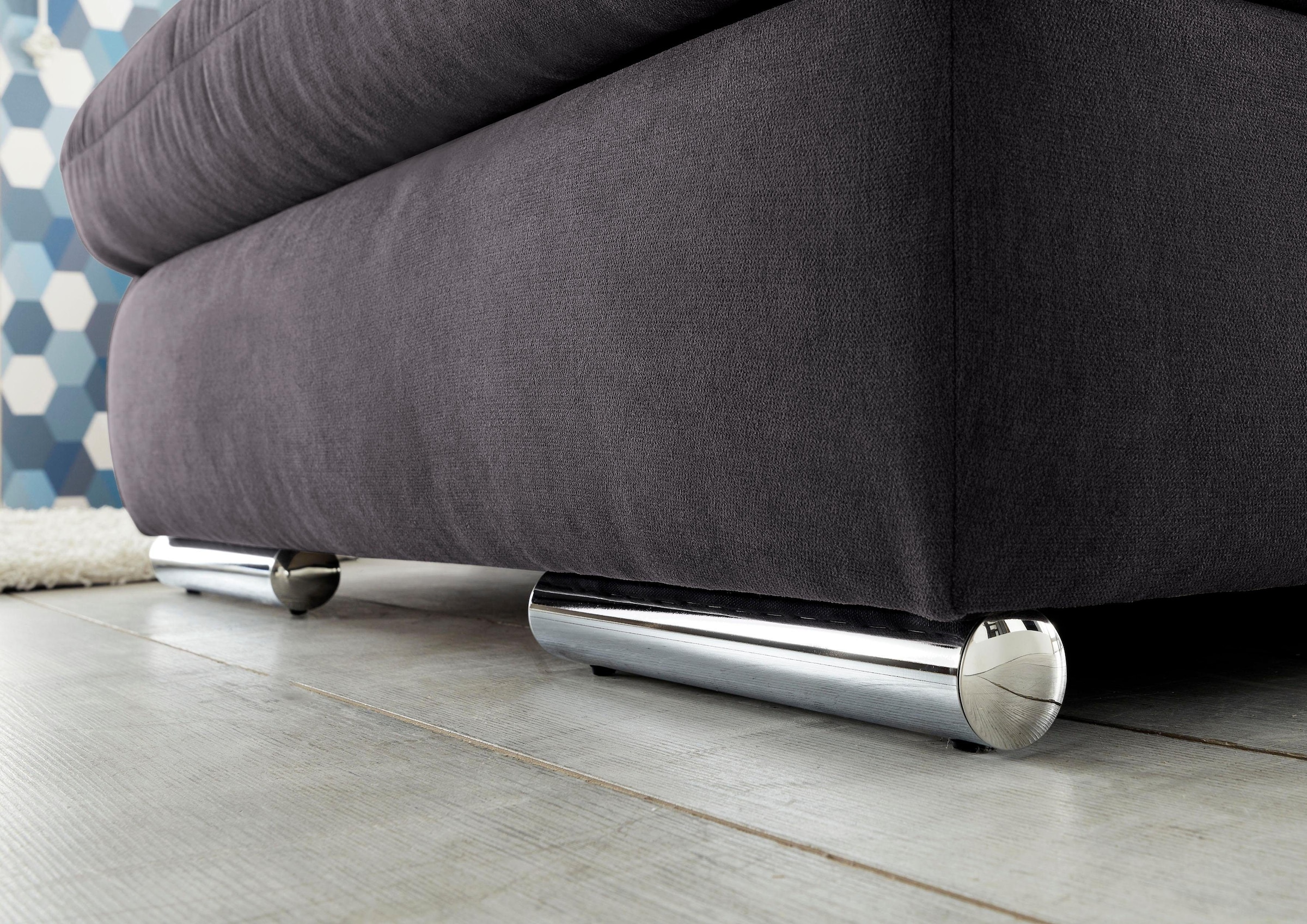 set one by Musterring Ecksofa »SO 4100«, wahlweise mit Bettfunktion